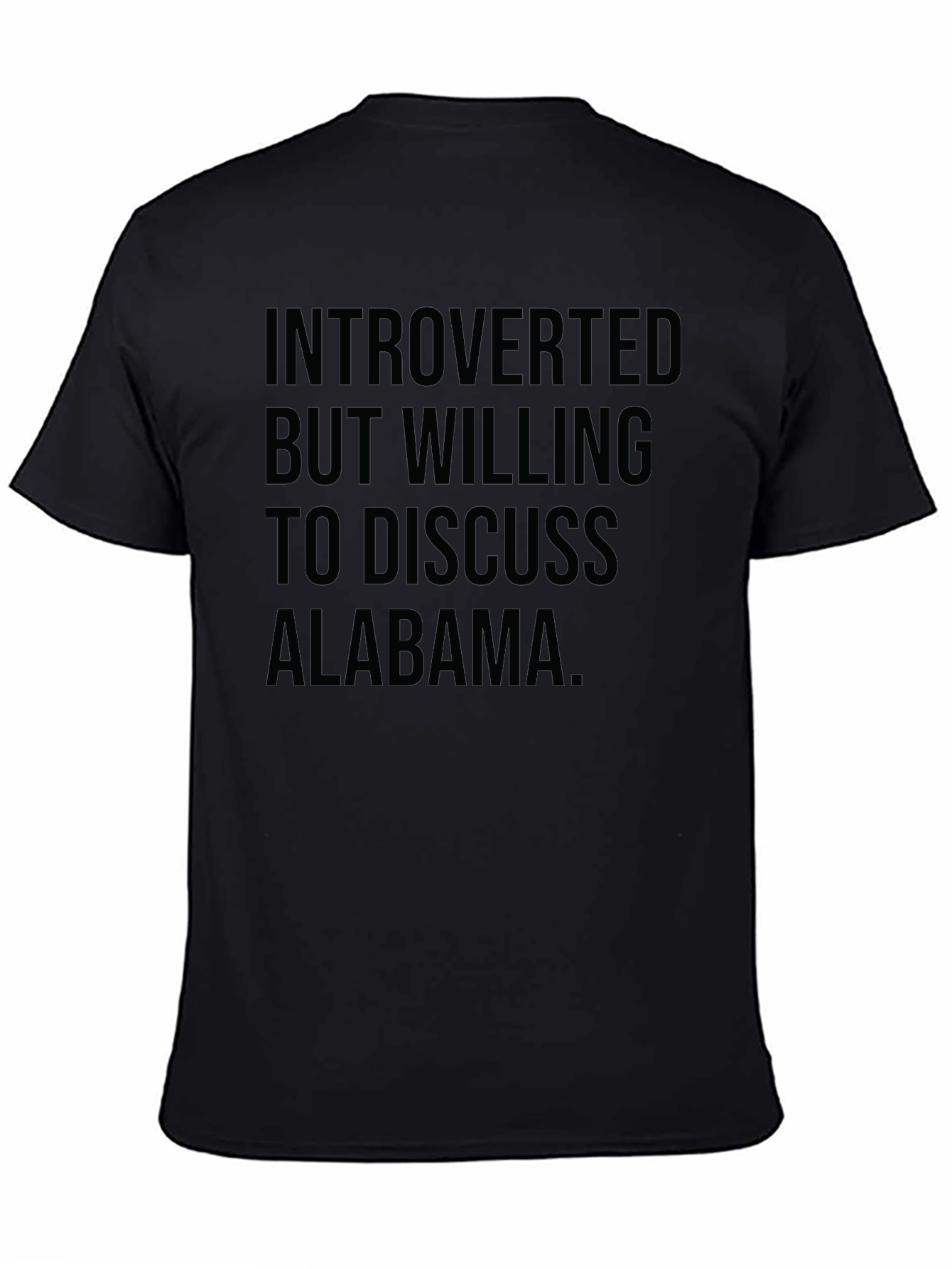 Introverted Alabama T-Shirt - Soft Cotton Tee