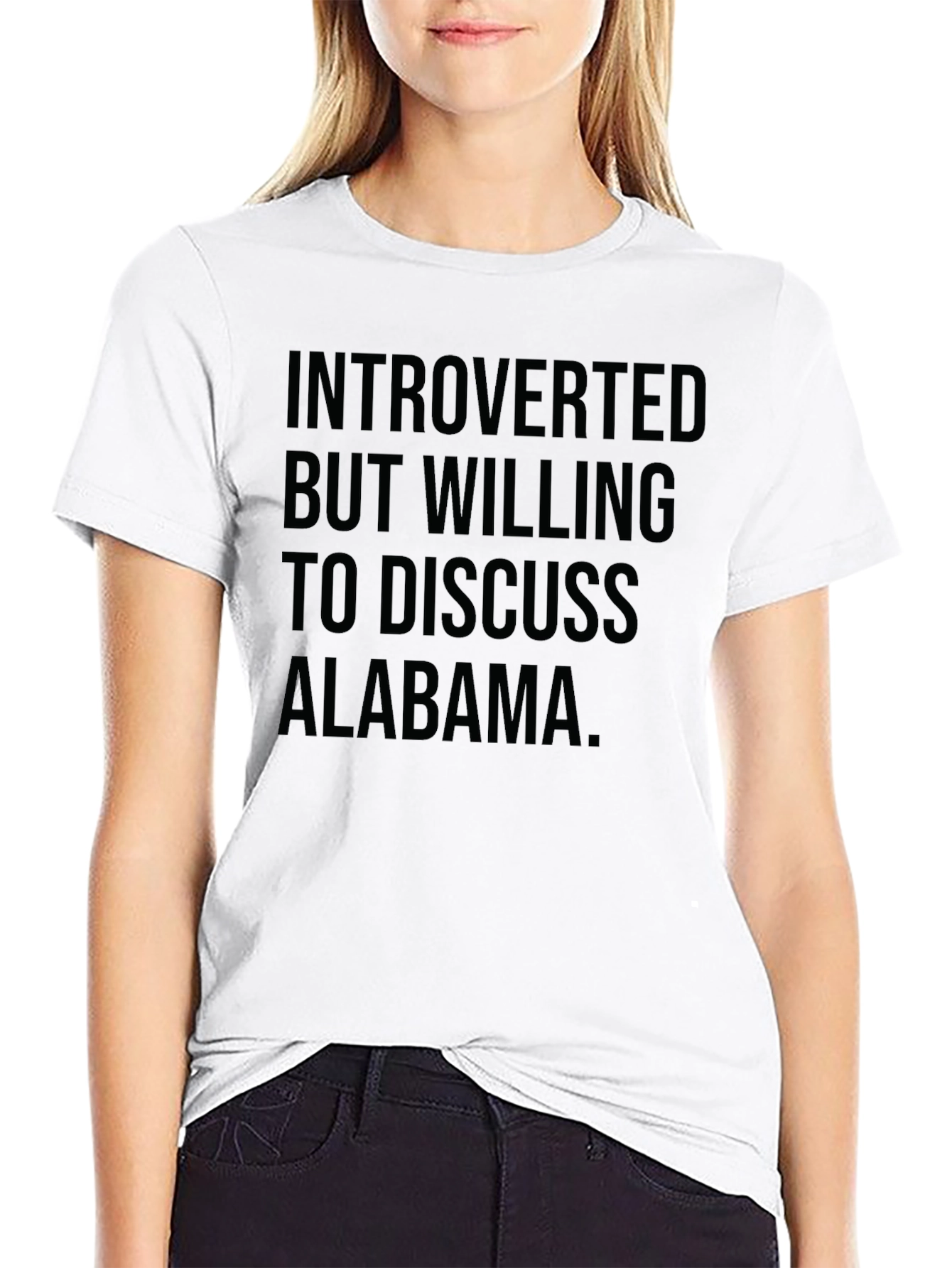 Introverted Alabama T-Shirt - Soft Cotton Tee