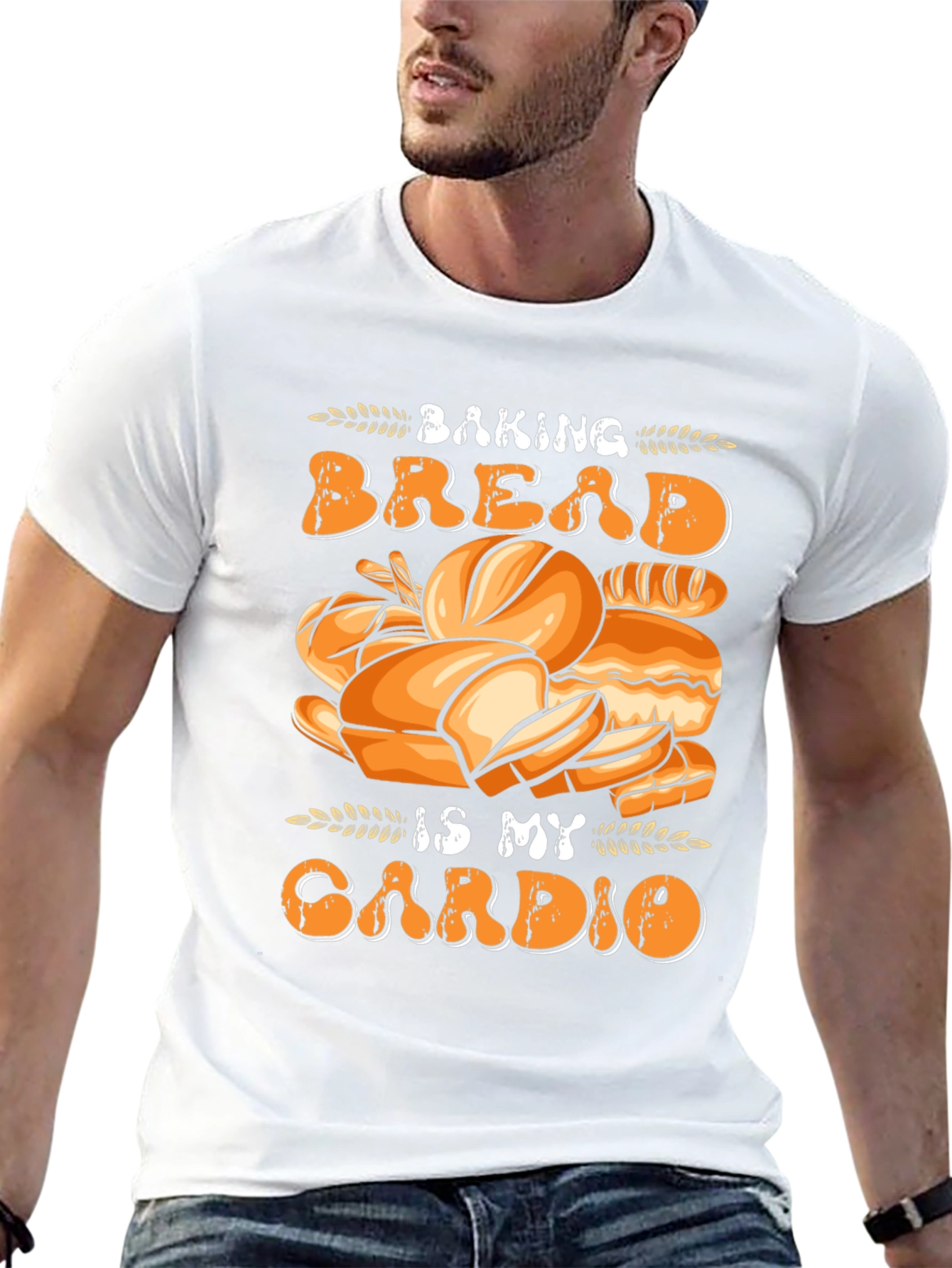 Baking Bread Is My Cardio Funny T-Shirt