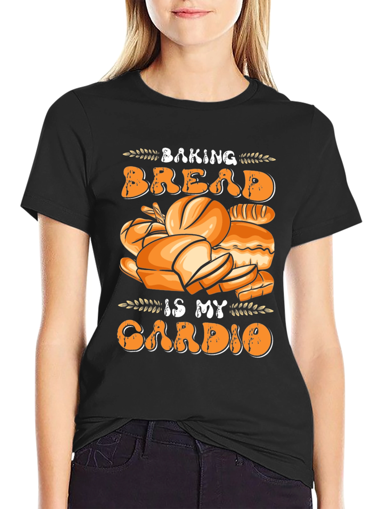 Baking Bread Is My Cardio Funny T-Shirt