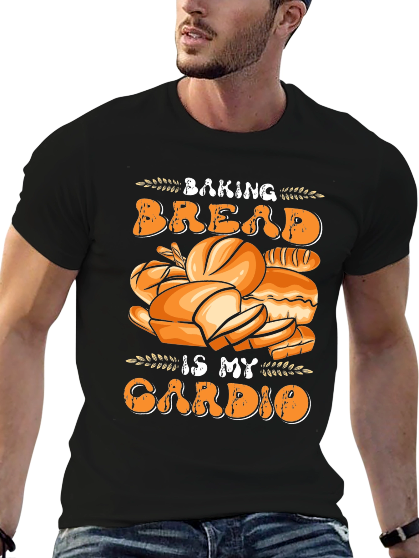 Baking Bread Is My Cardio Funny T-Shirt