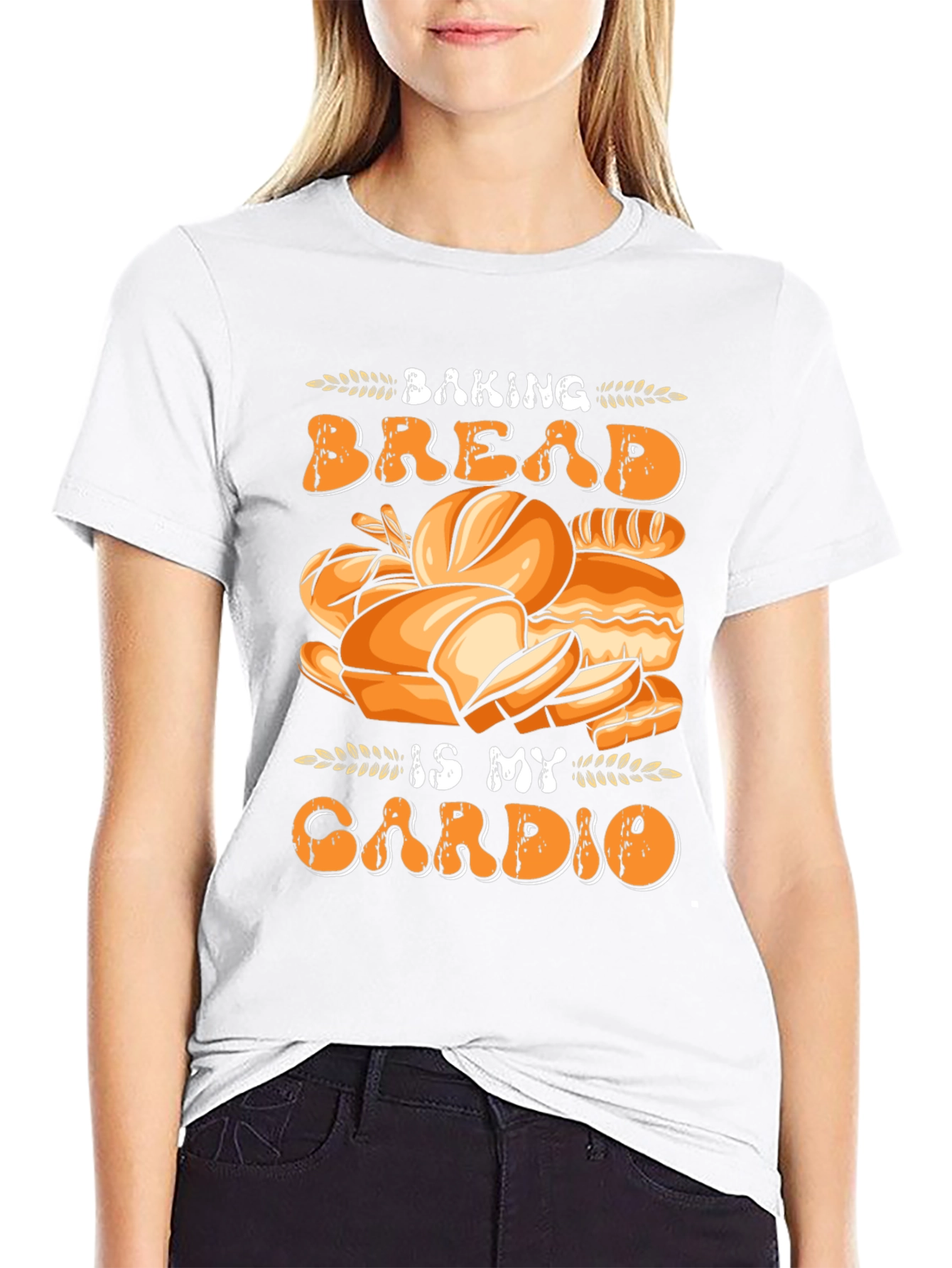 Baking Bread Is My Cardio Funny T-Shirt