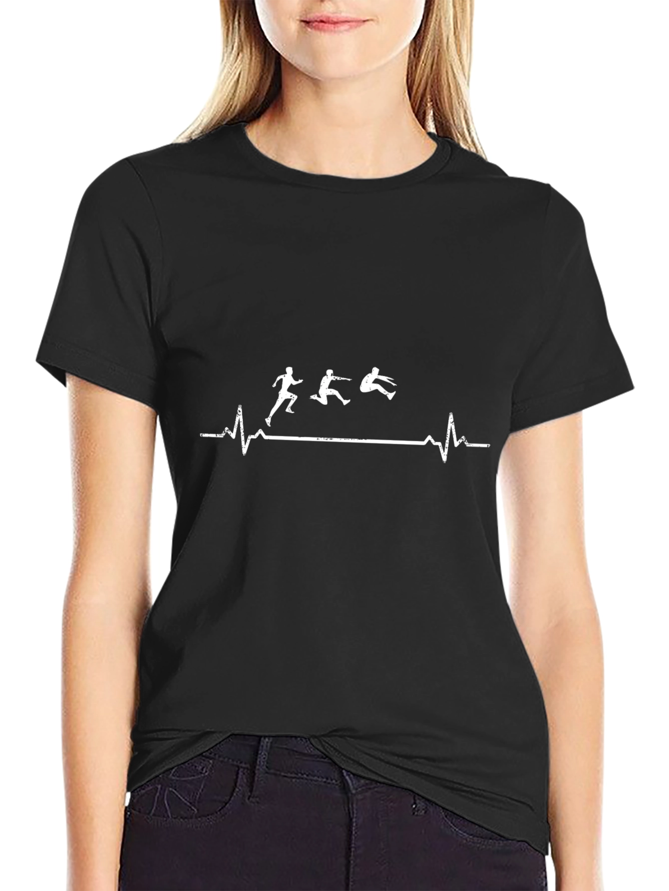 Runner Heartbeat Graphic T-Shirt