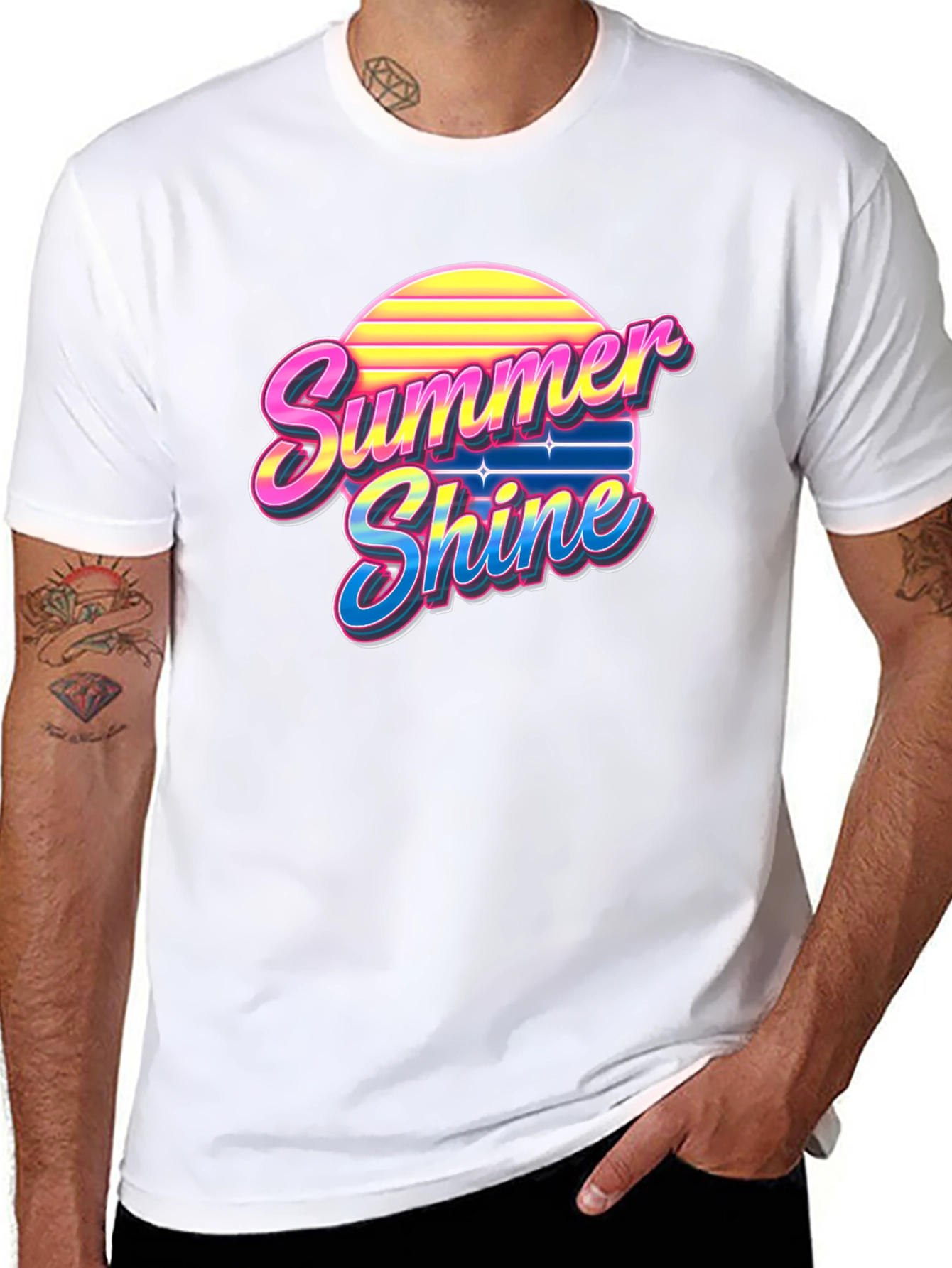 Summer Shine Retro T-Shirt