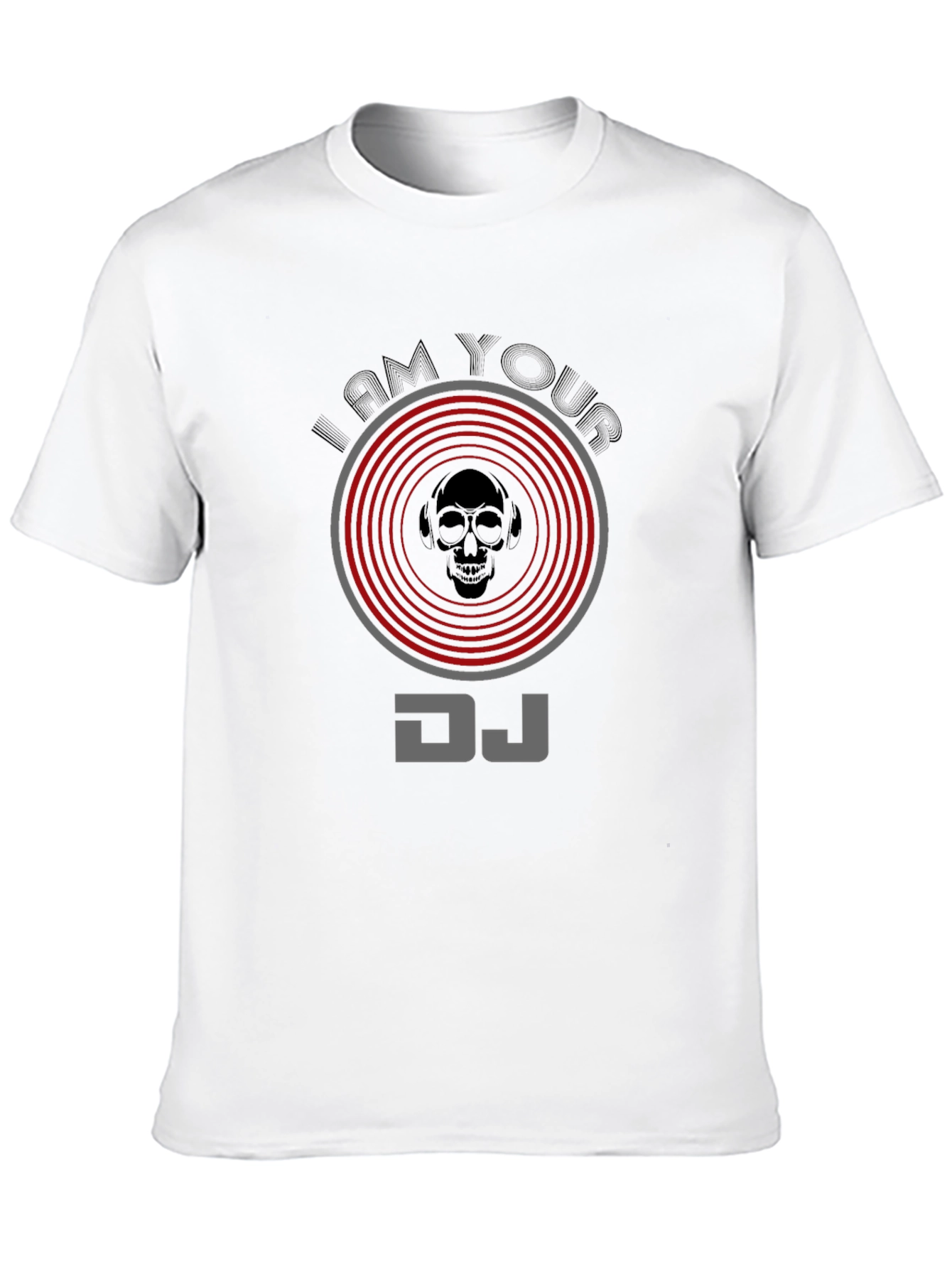 I Am Your DJ Skull Graphic Tee