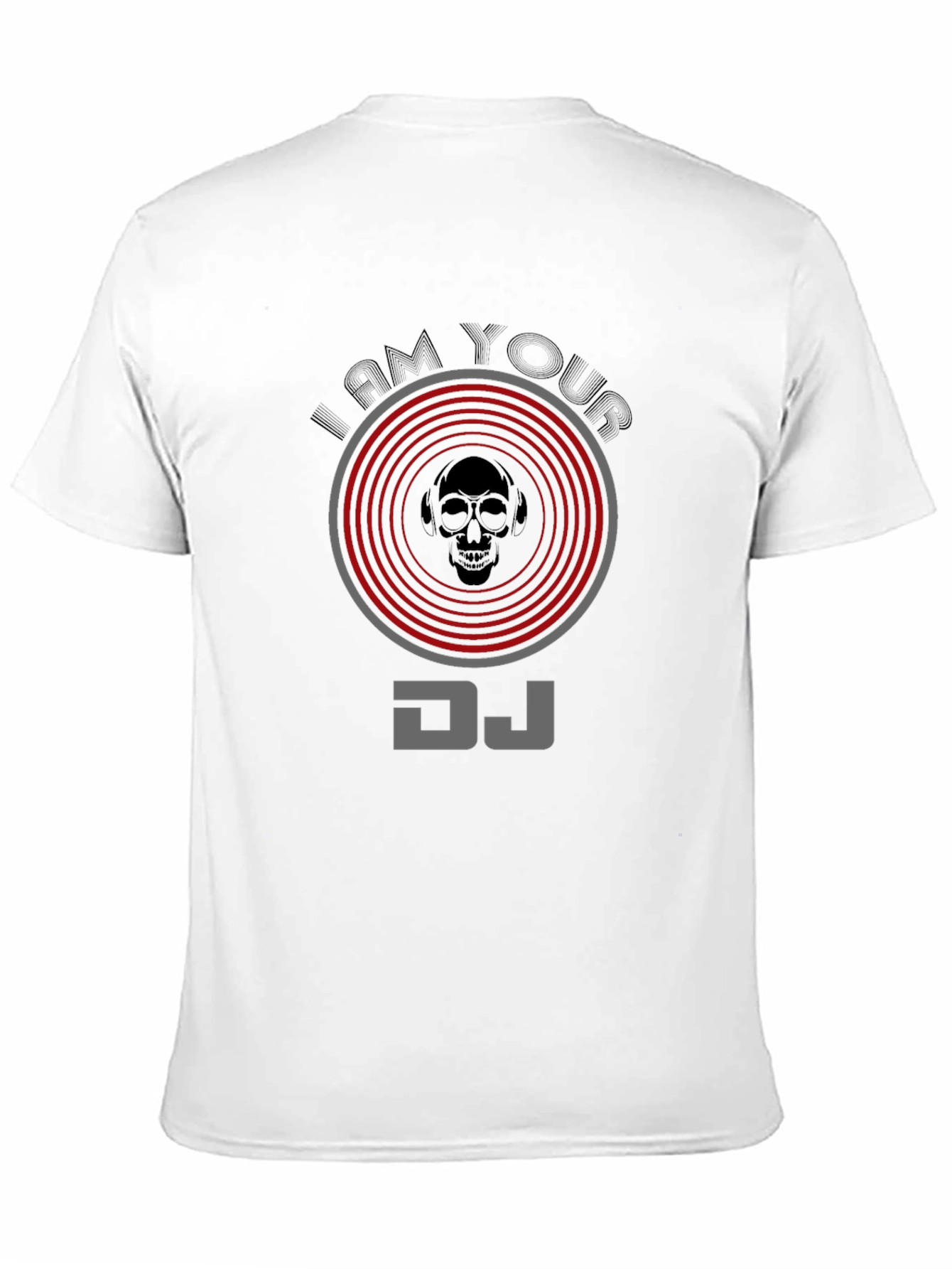 I Am Your DJ Skull Graphic Tee