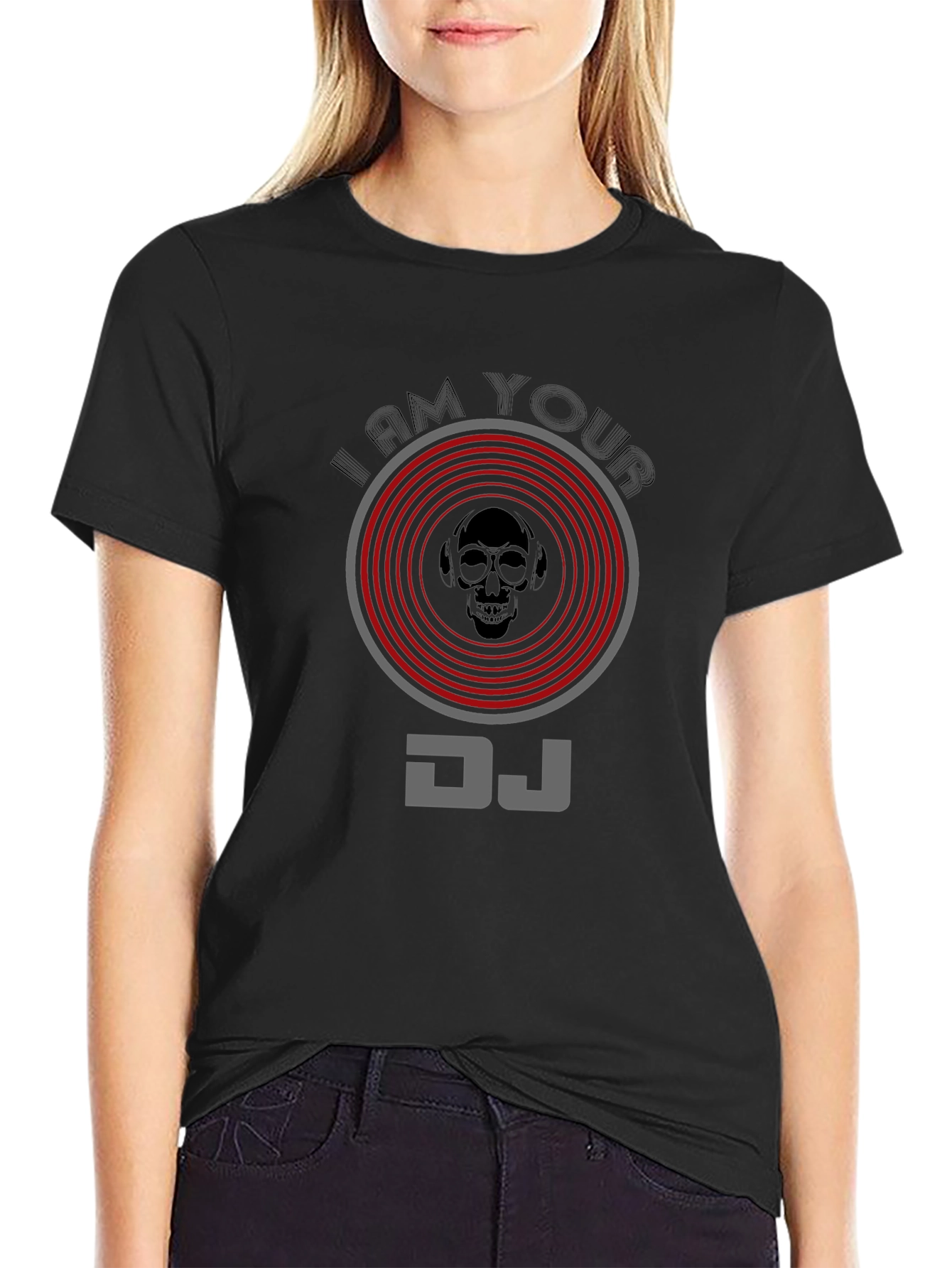 I Am Your DJ Skull Graphic Tee