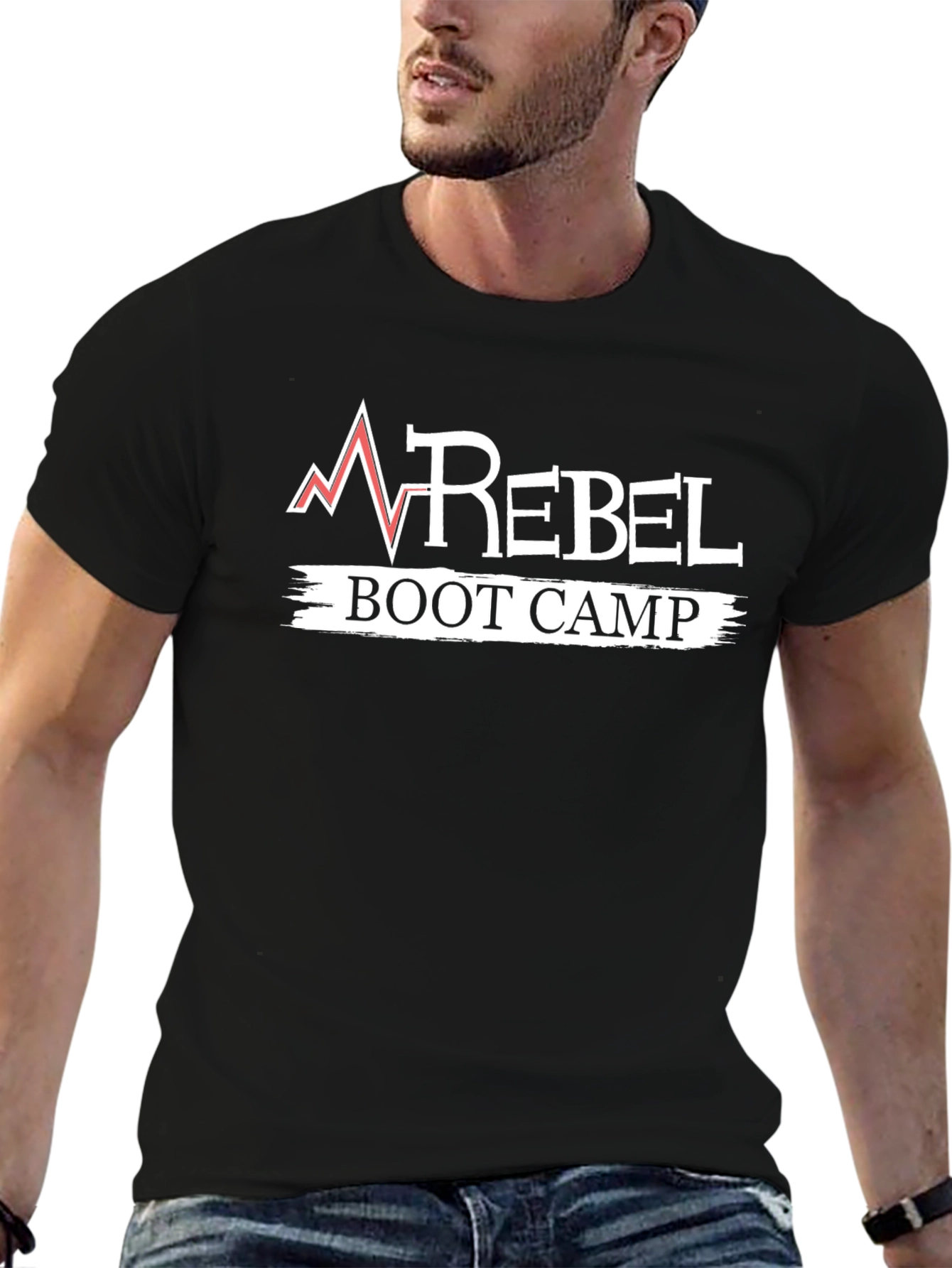 Rebel Boot Camp Black T-Shirt