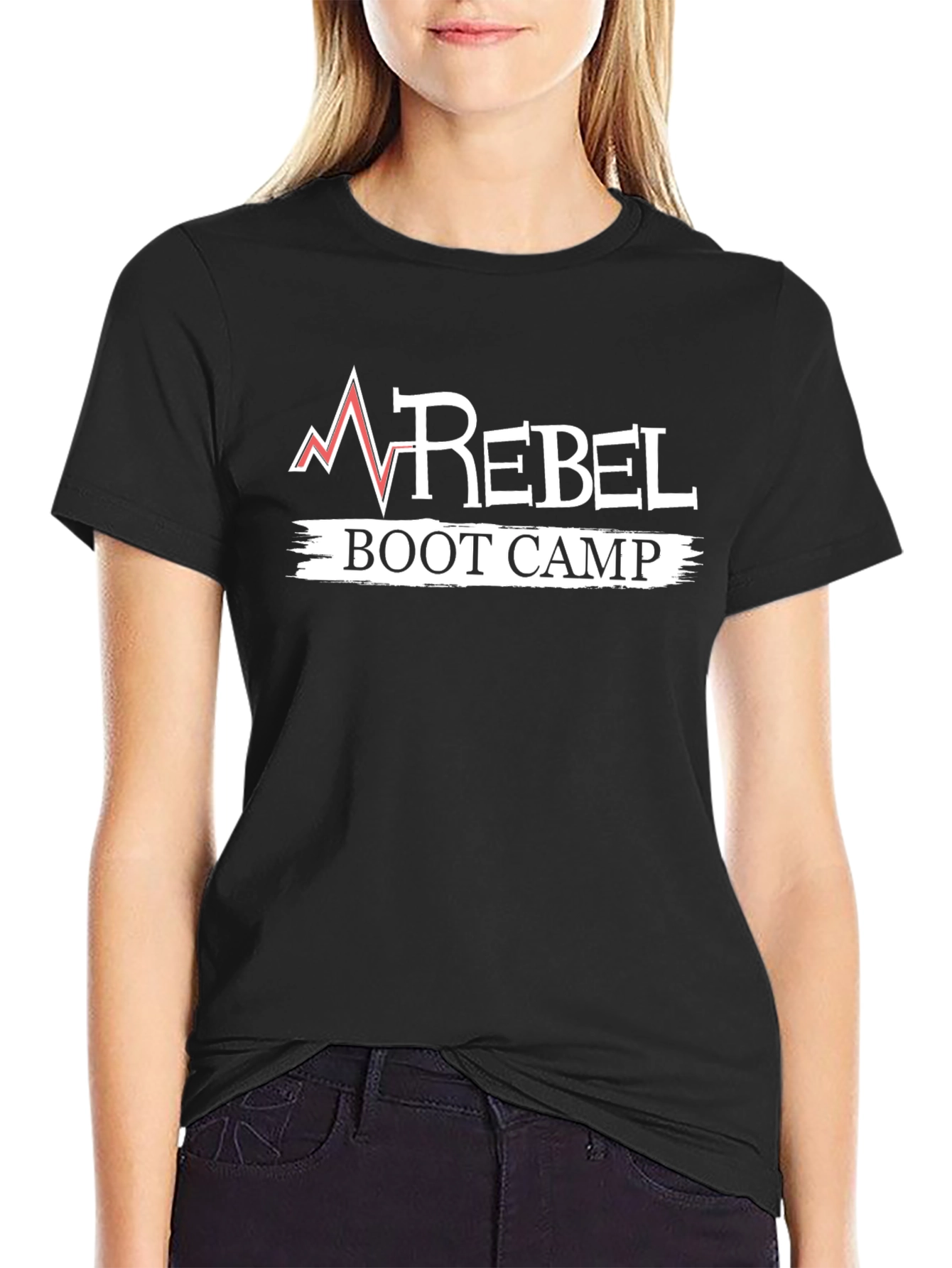 Rebel Boot Camp Black T-Shirt
