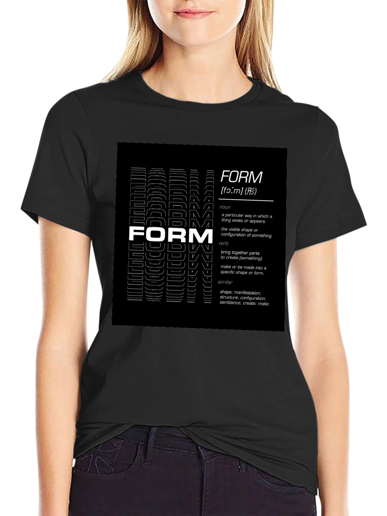 Form Definition Graphic Print T-Shirt