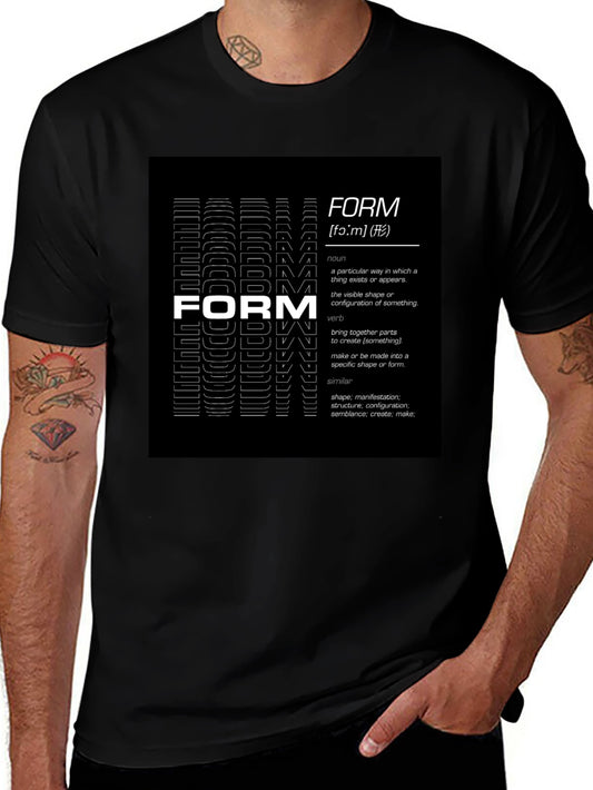 Form Definition Graphic Print T-Shirt