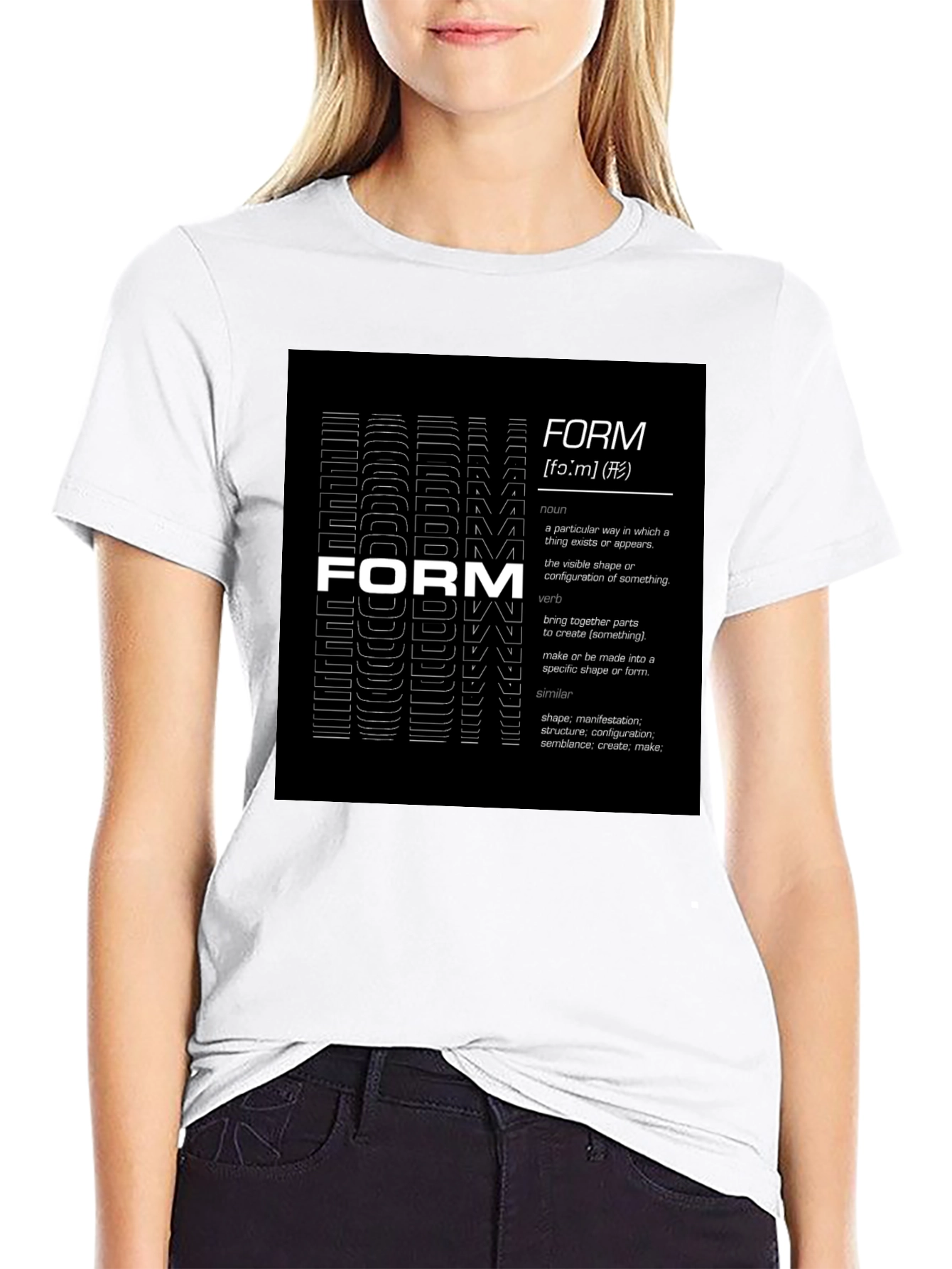 Form Definition Graphic Print T-Shirt
