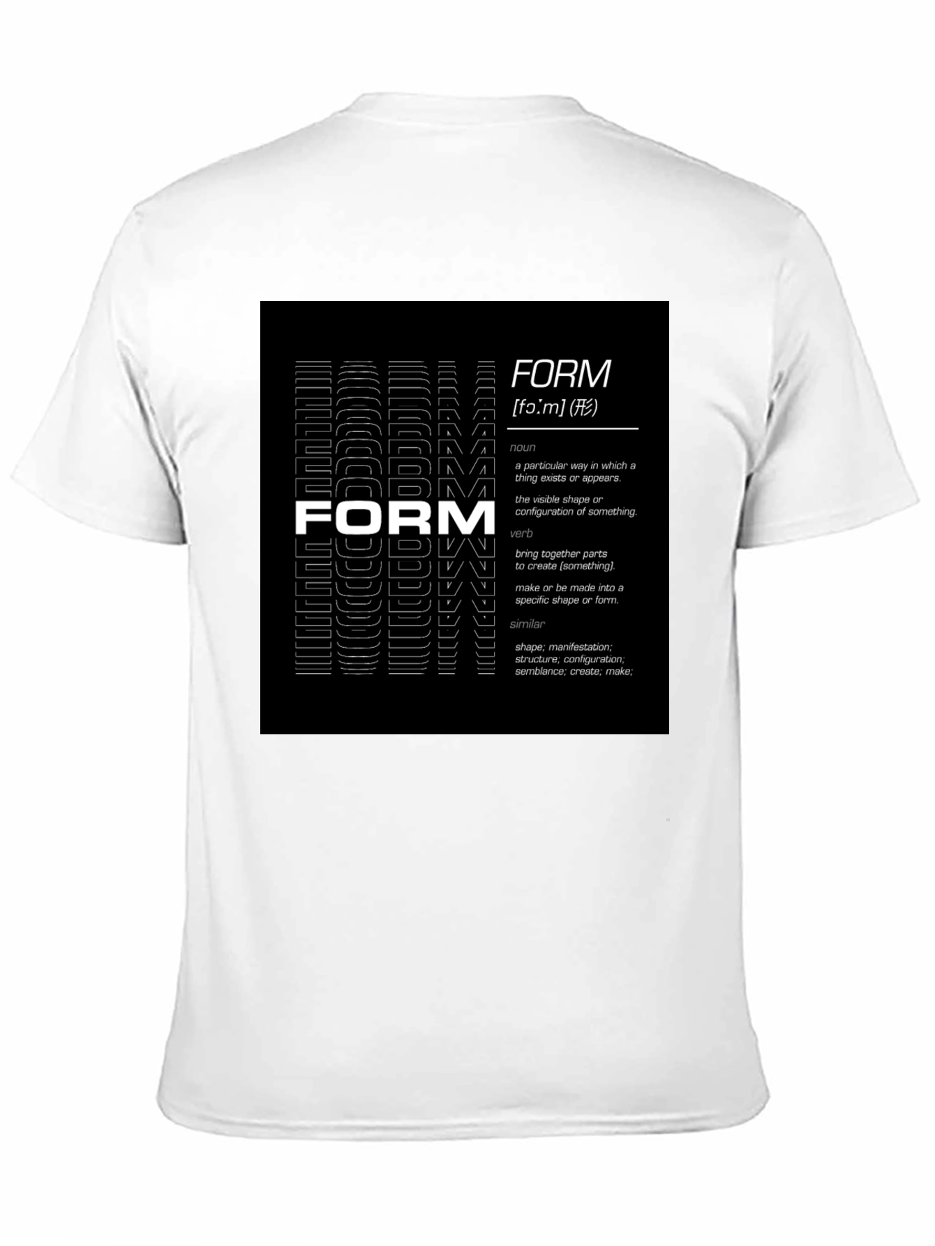 Form Definition Graphic Print T-Shirt