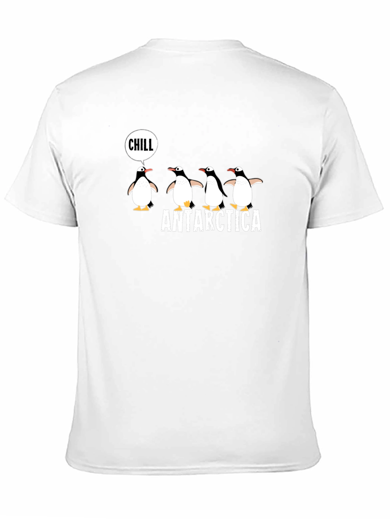 Antarctica Penguins Chill T-Shirt