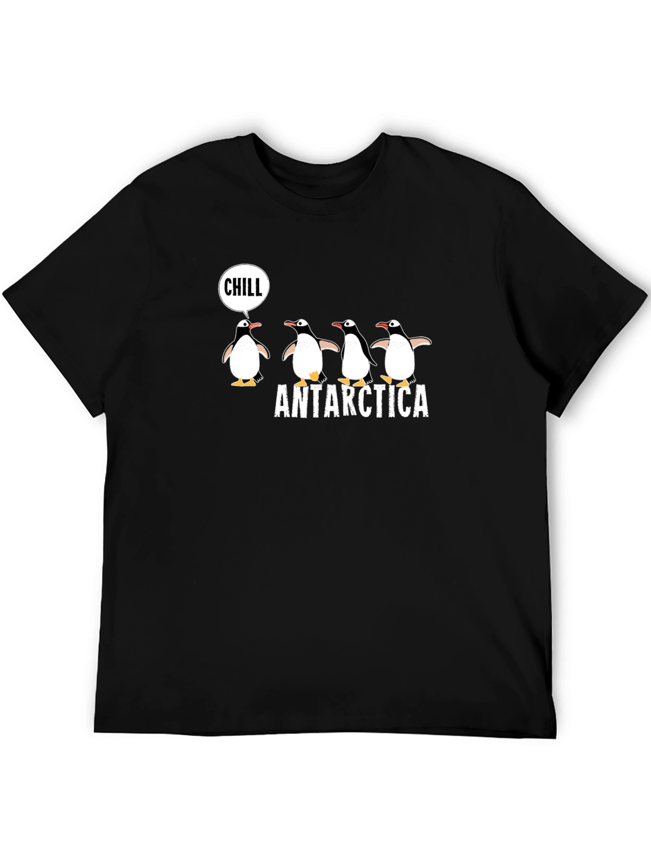 Antarctica Penguins Chill T-Shirt