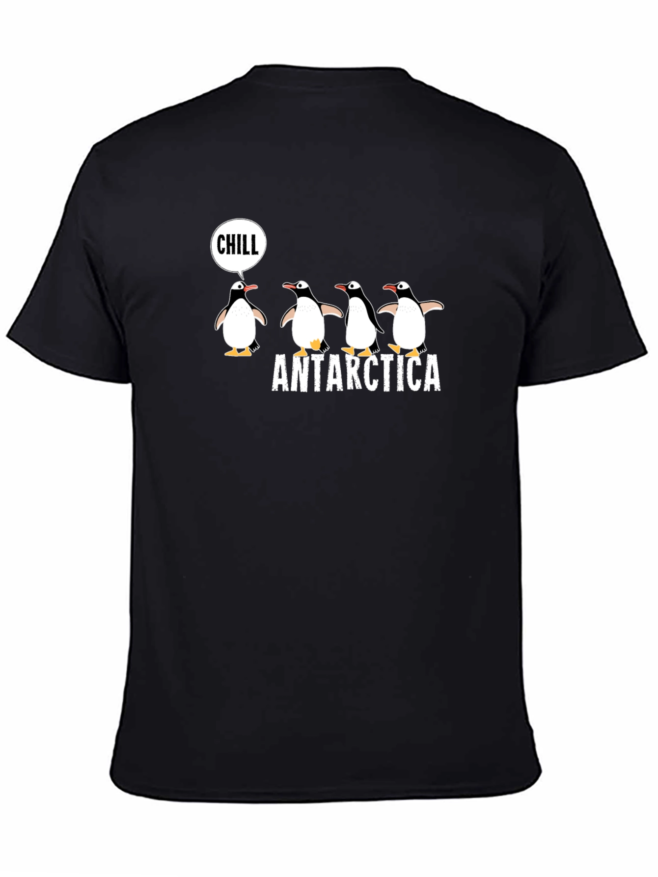 Antarctica Penguins Chill T-Shirt