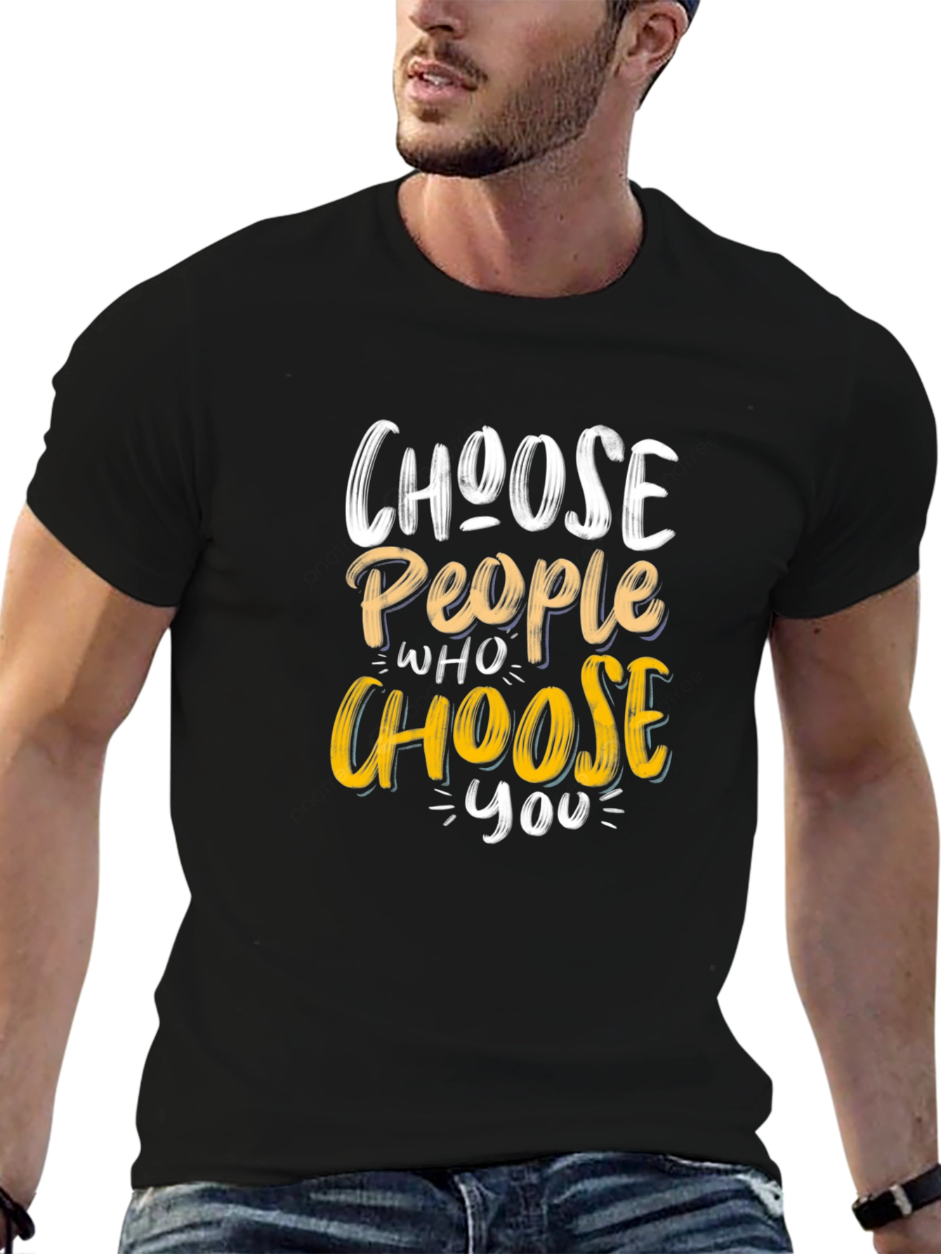 Choose People Tee - Motivational Graphic T-Shirt