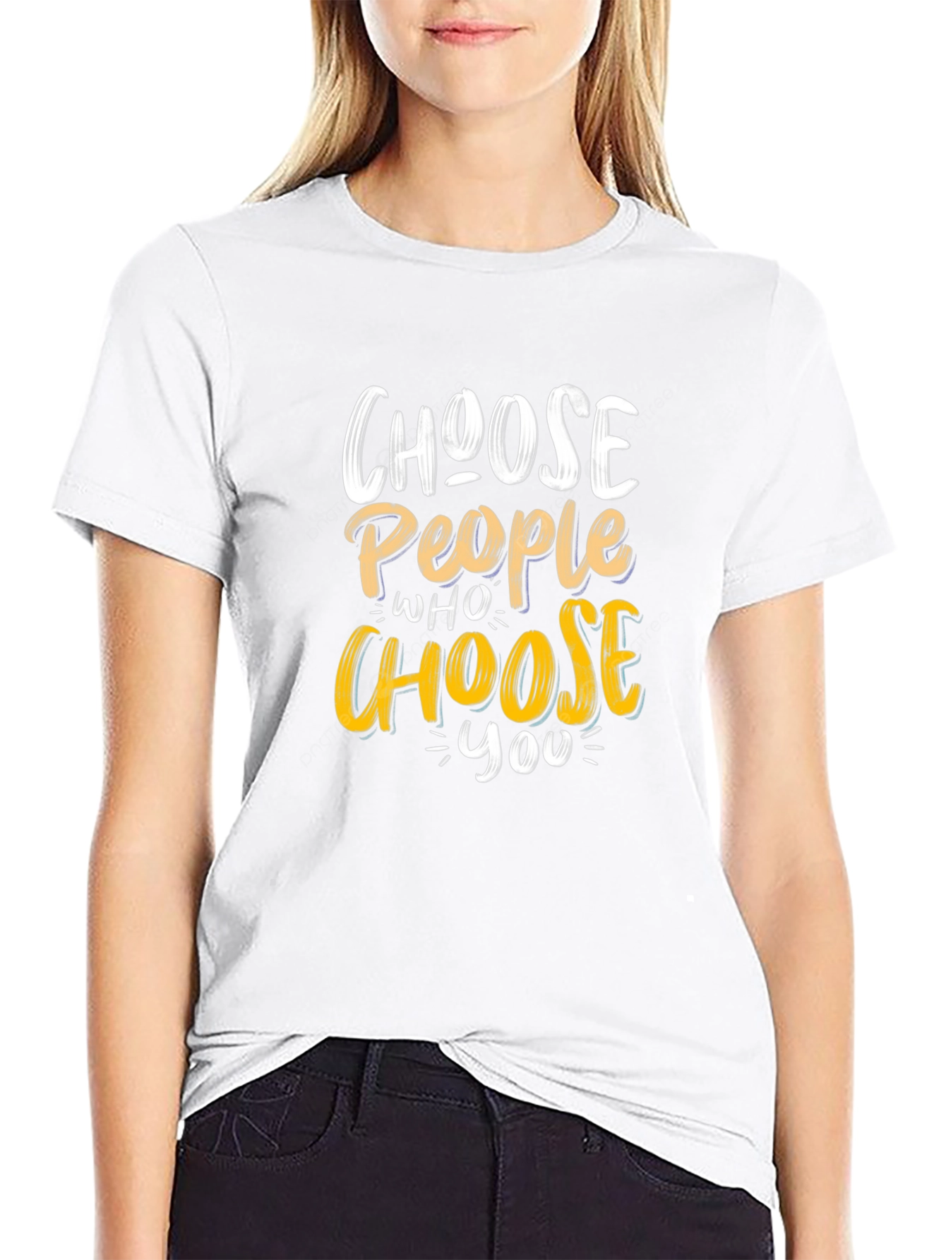 Choose People Tee - Motivational Graphic T-Shirt