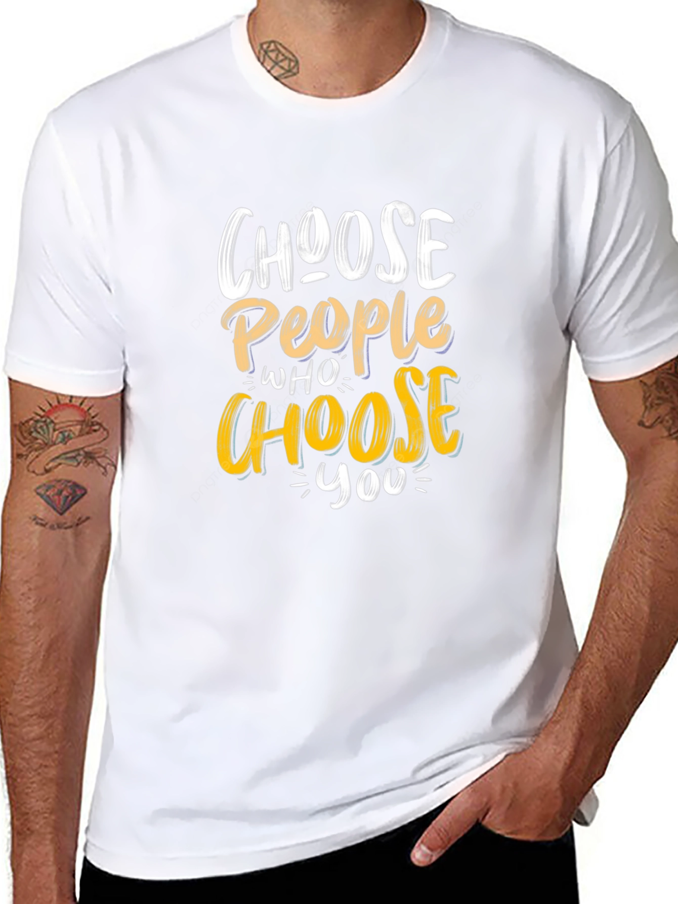 Choose People Tee - Motivational Graphic T-Shirt