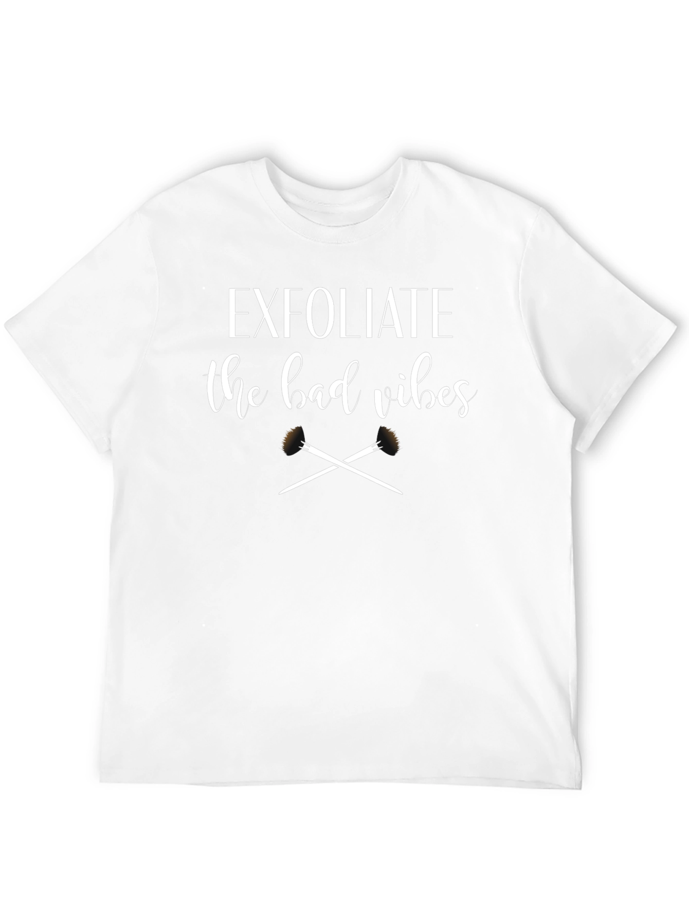 Exfoliate Bad Vibes Black T-Shirt