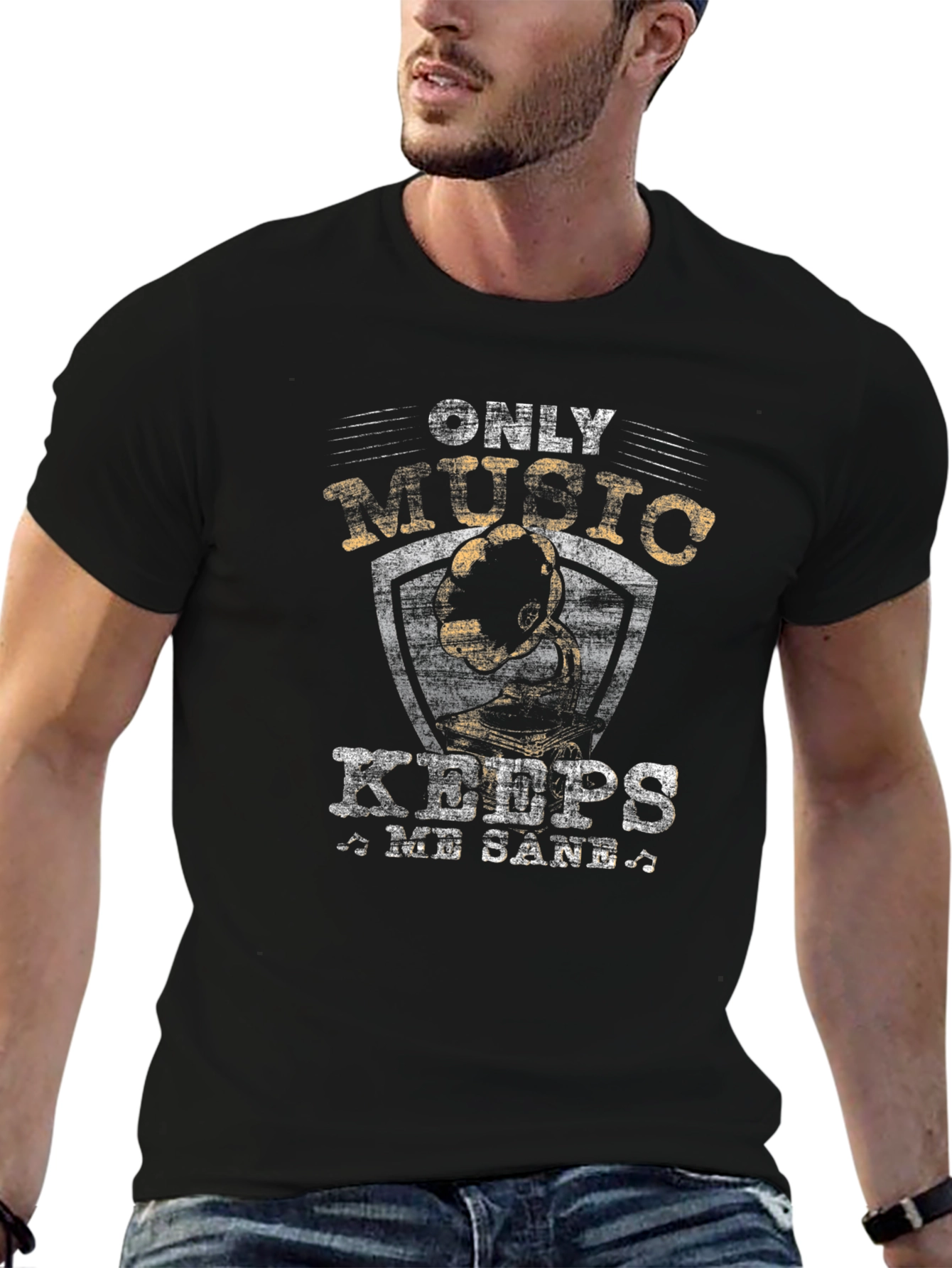 Music Keeps Me Sane Graphic Tee