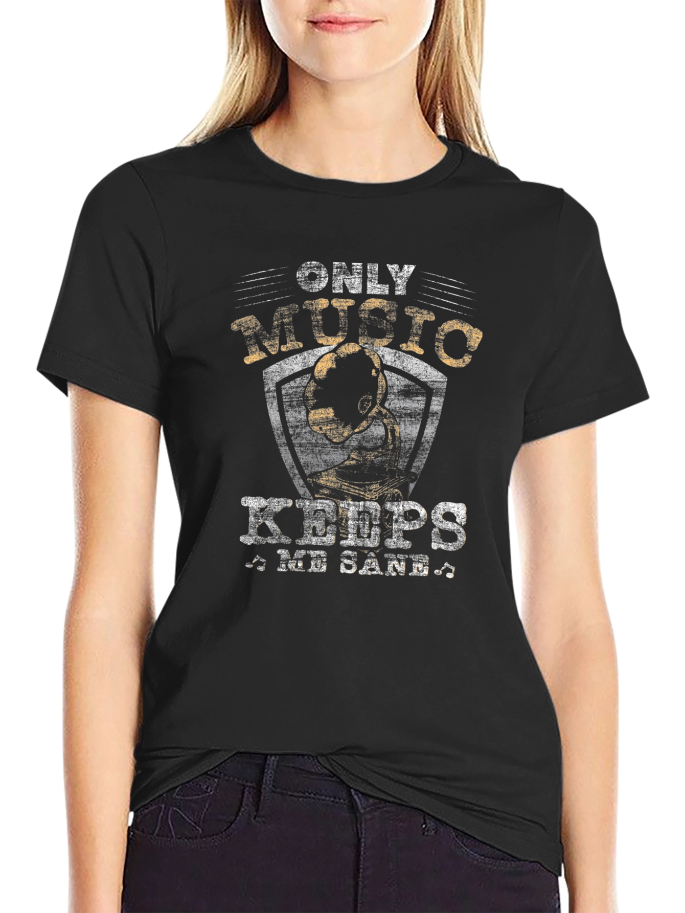 Music Keeps Me Sane Graphic Tee