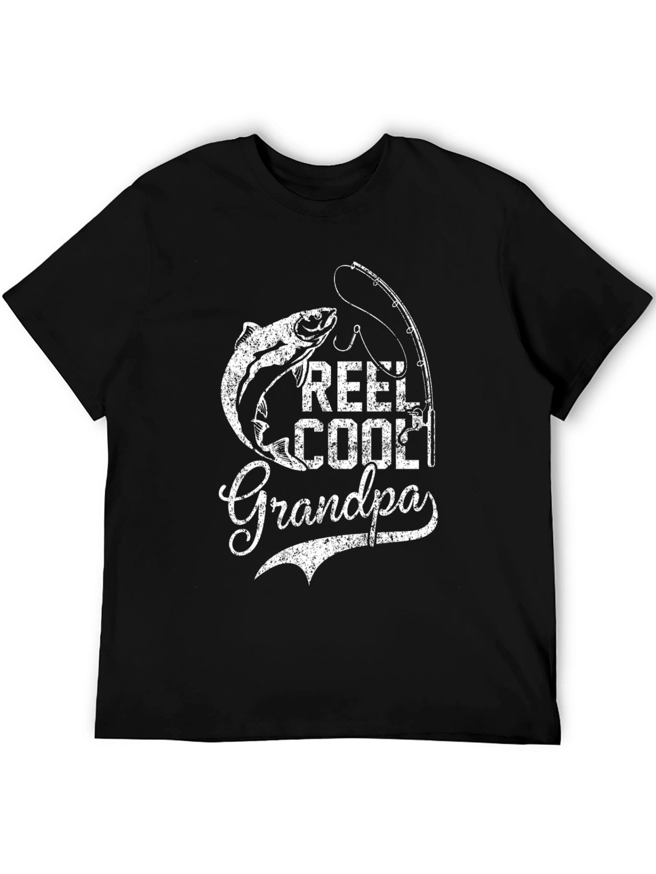 Reel Cool Grandpa Fishing T-Shirt