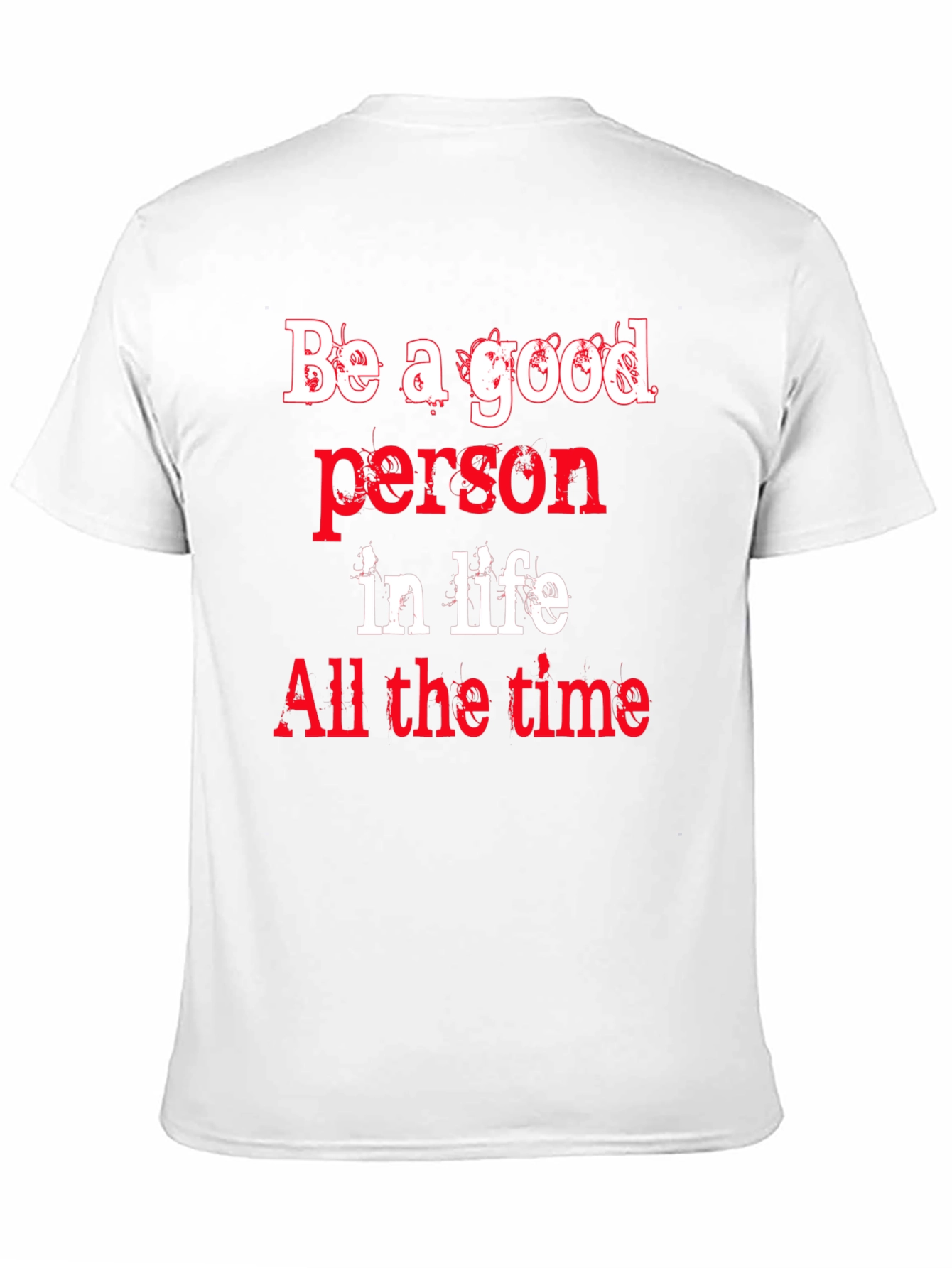Be a Good Person Graphic Tee - Black