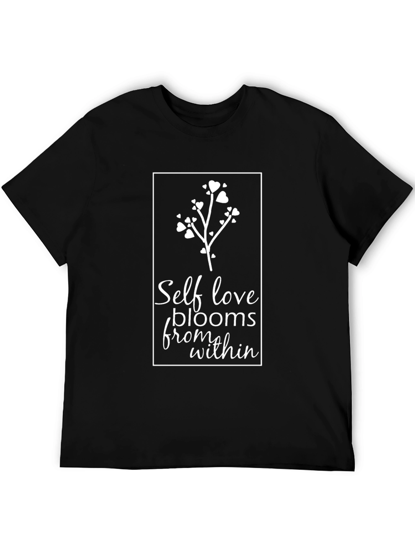 Self Love Blooms Within T-Shirt - Heart Tree