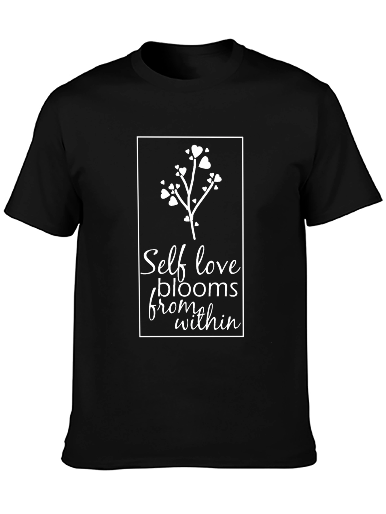 Self Love Blooms Within T-Shirt - Heart Tree