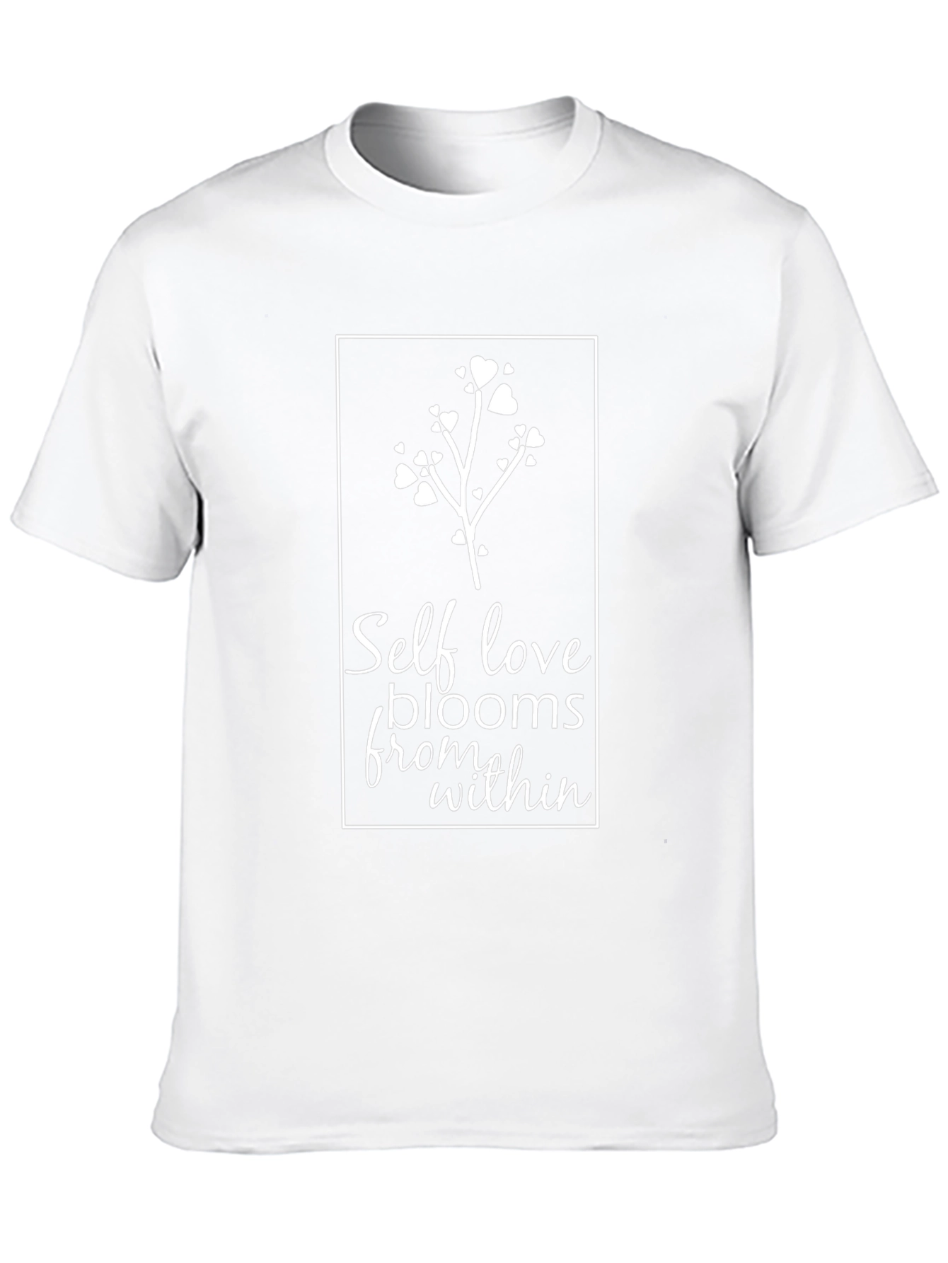 Self Love Blooms Within T-Shirt - Heart Tree
