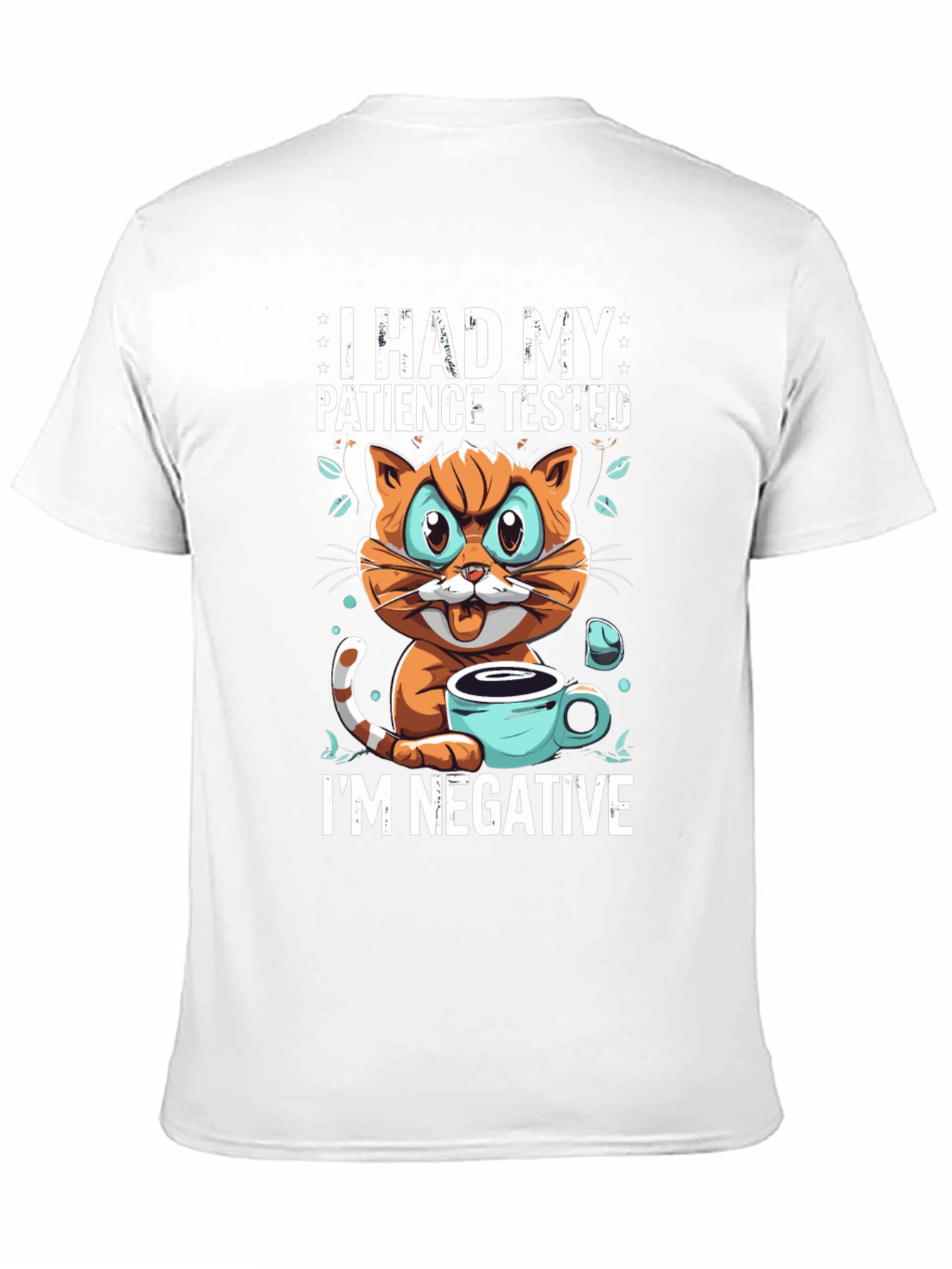 I Had My Patience Tested - Funny Cat T-Shirt