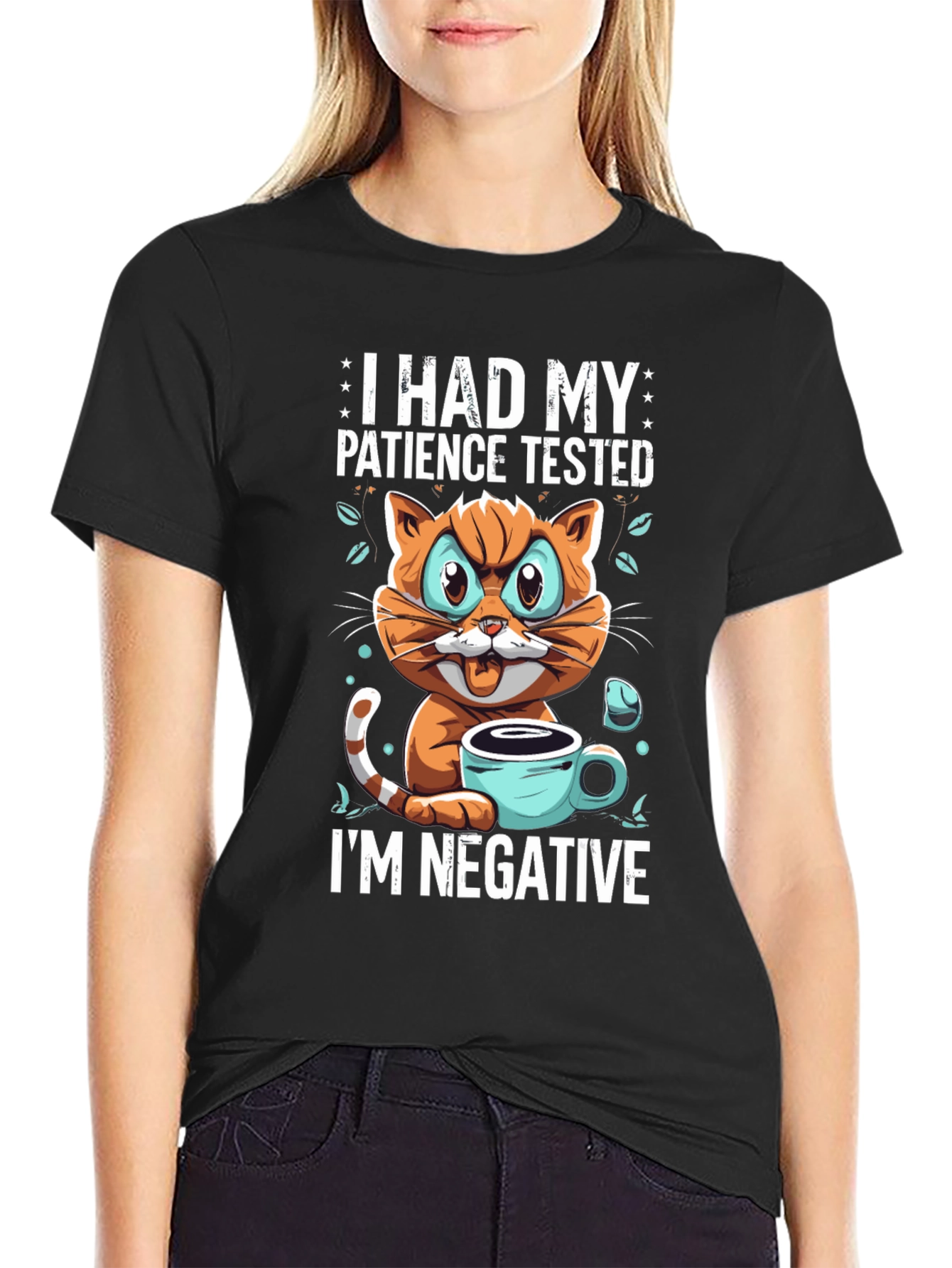 I Had My Patience Tested - Funny Cat T-Shirt
