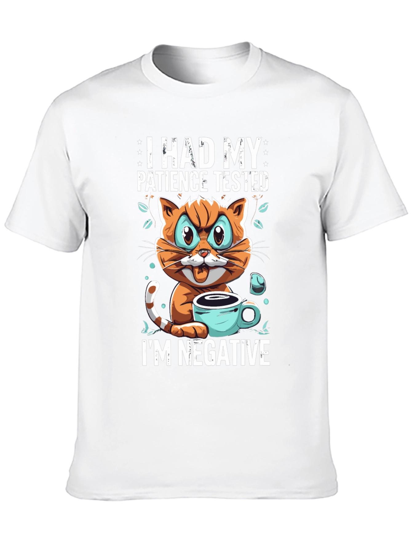 I Had My Patience Tested - Funny Cat T-Shirt