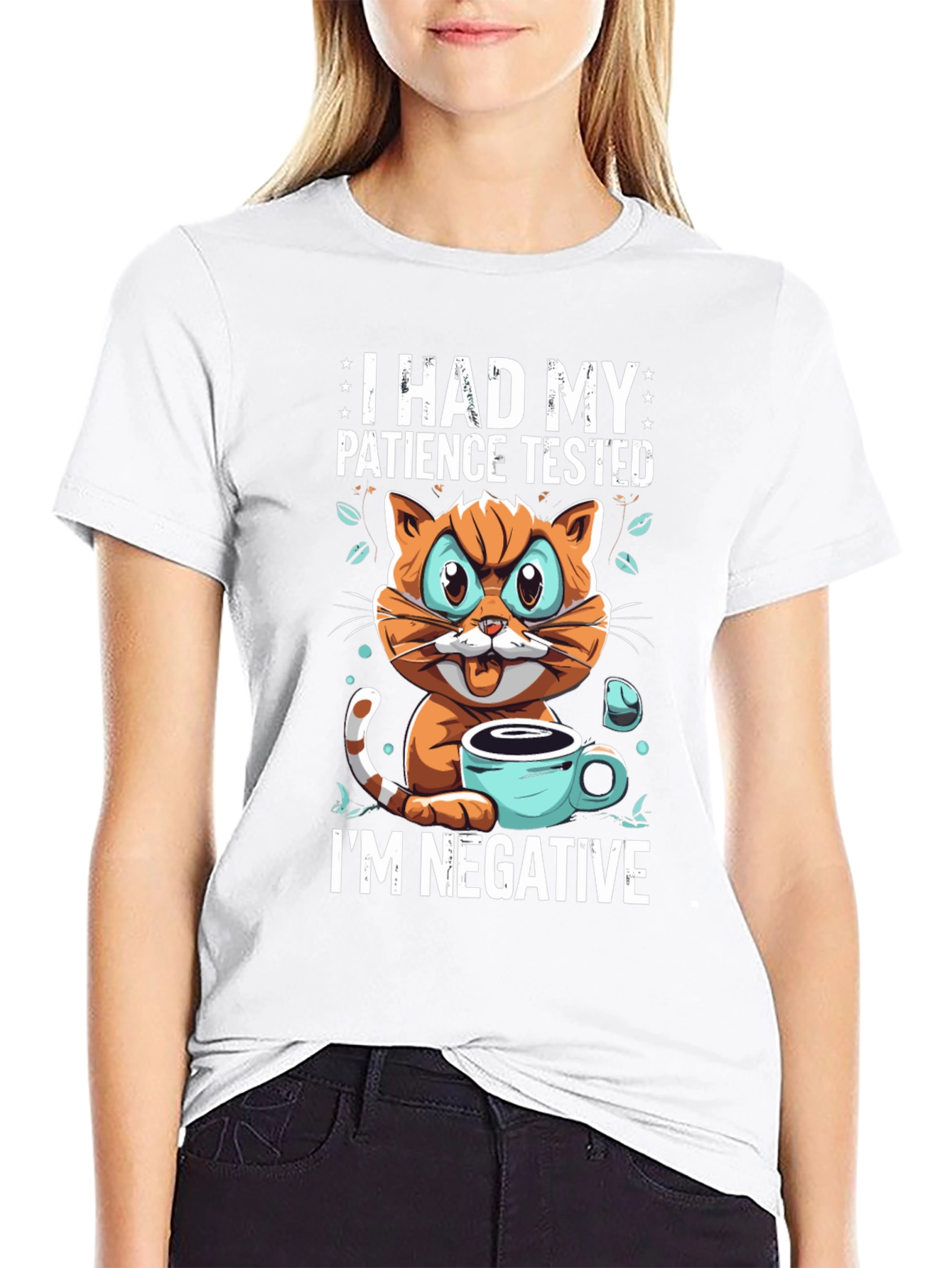 I Had My Patience Tested - Funny Cat T-Shirt