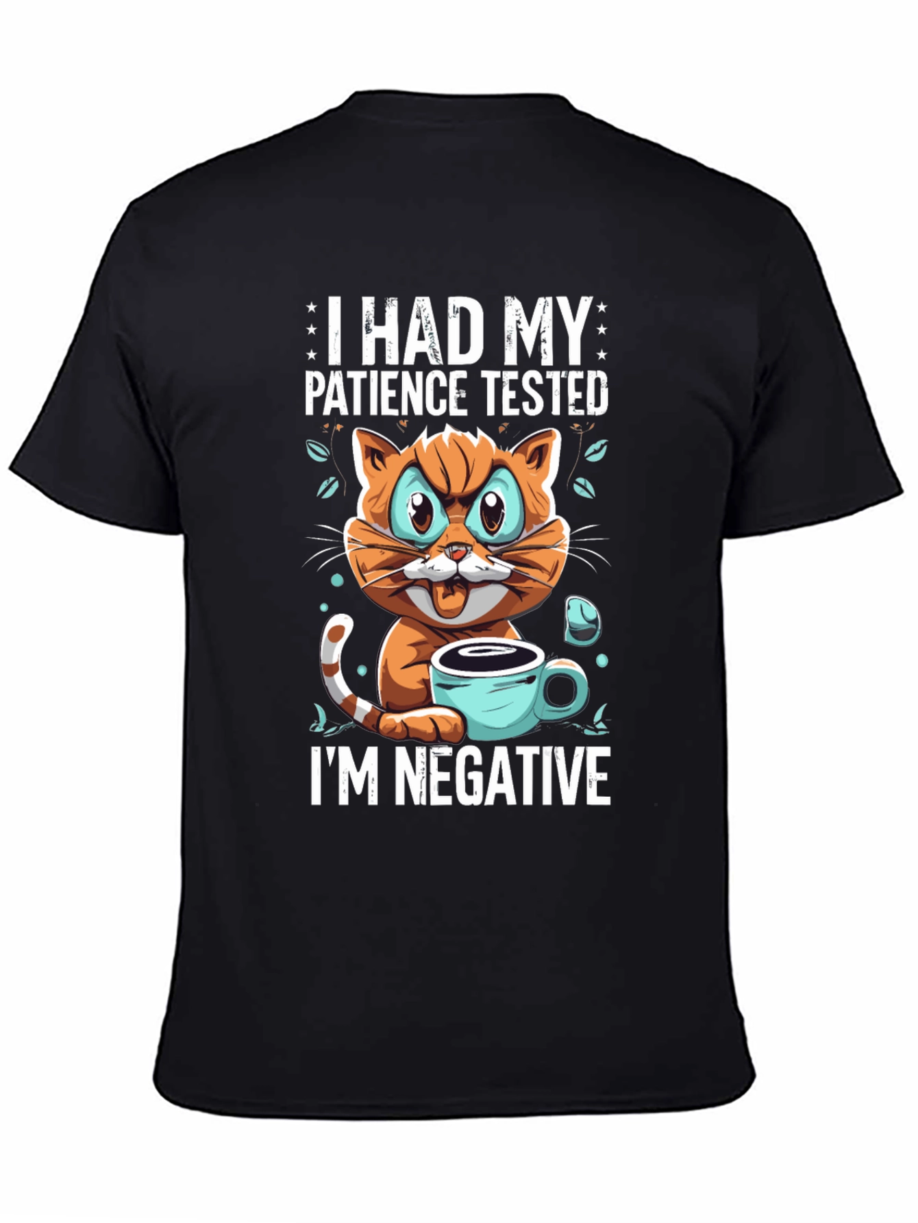 I Had My Patience Tested - Funny Cat T-Shirt