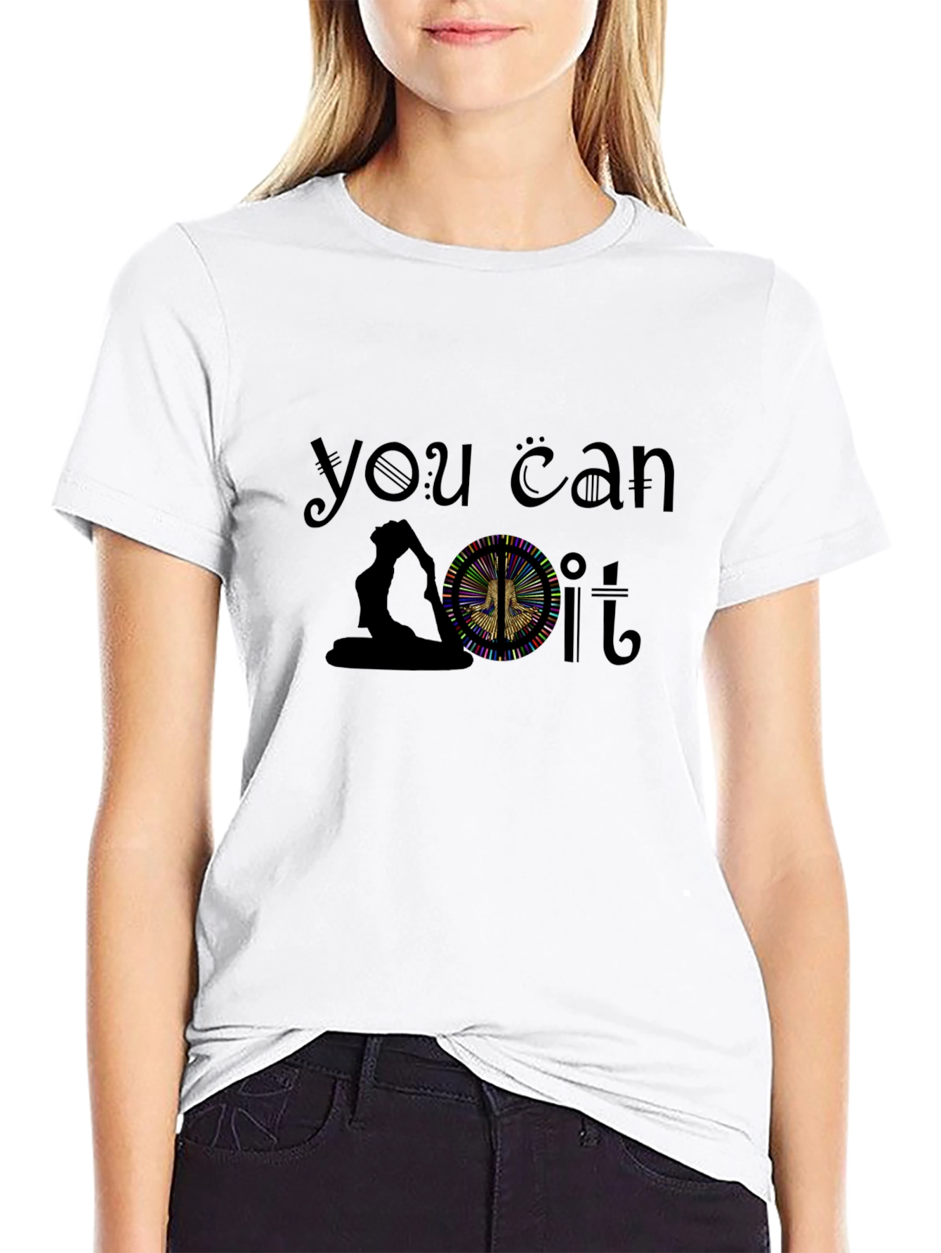 You Can Do It Yoga T-Shirt