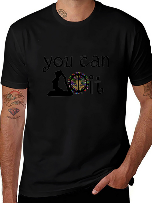 You Can Do It Yoga T-Shirt