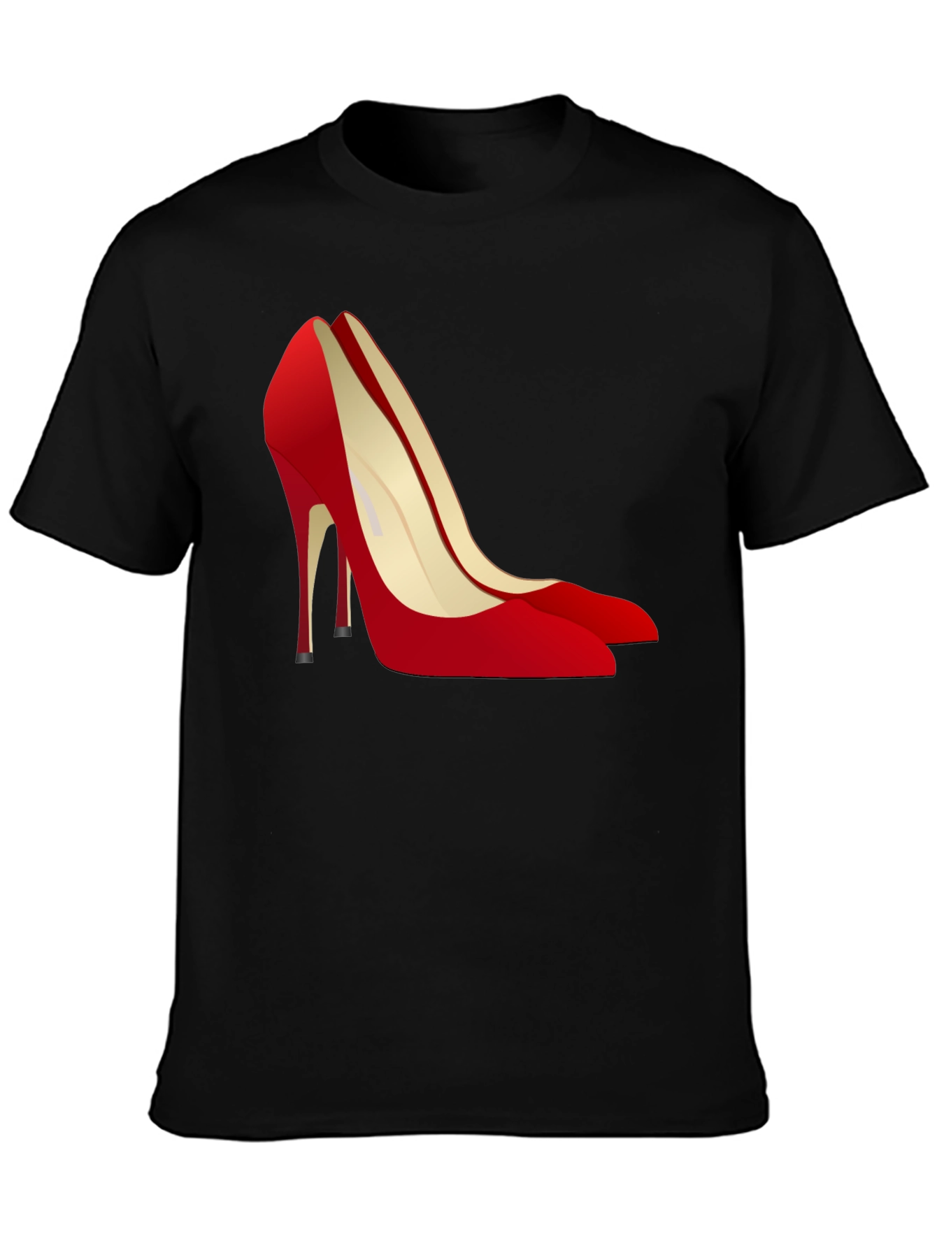 Red High Heel Graphic Tee