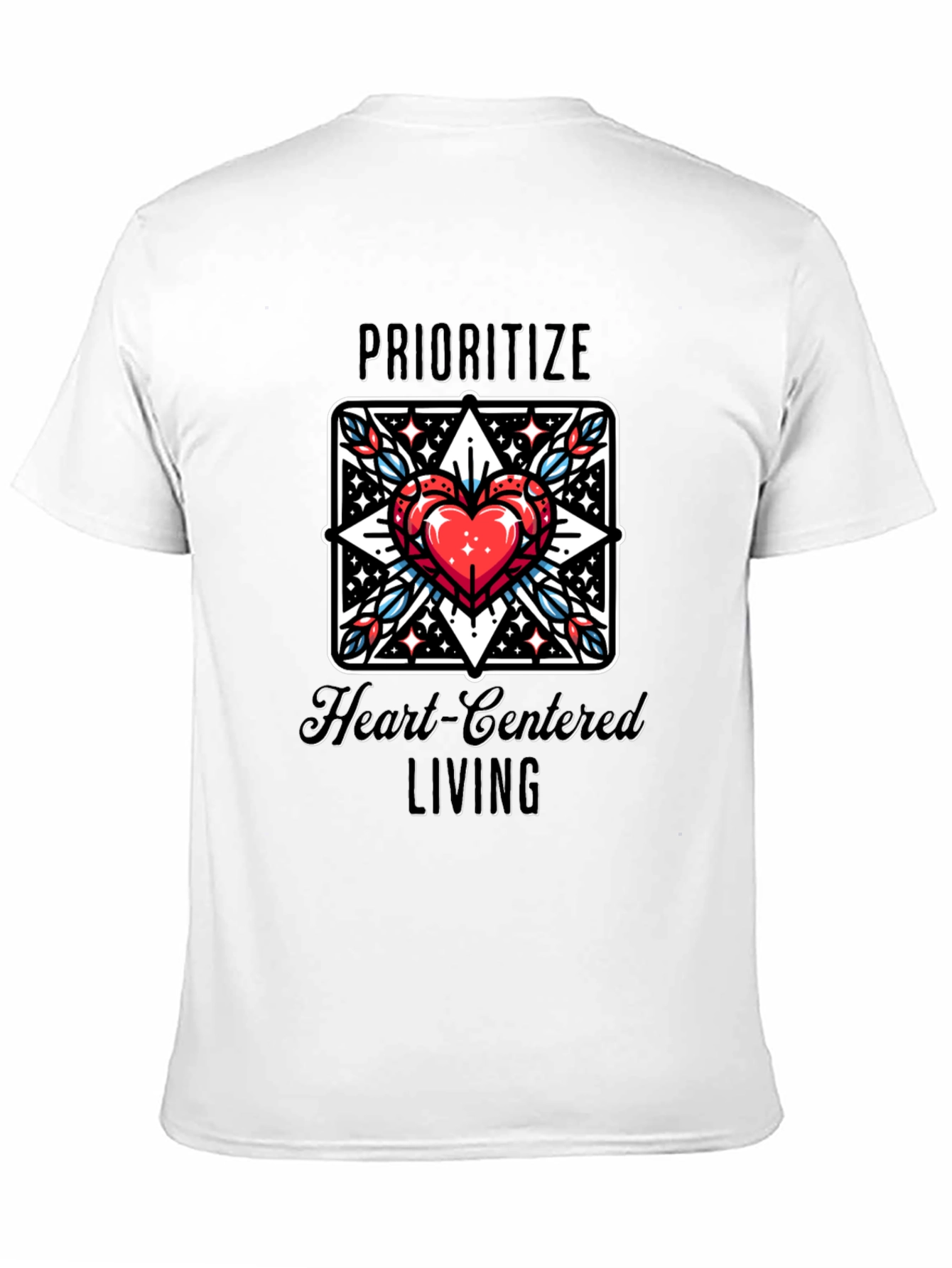 Heart-Centered Living Graphic Tee