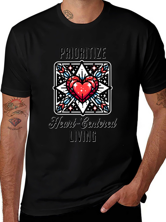 Heart-Centered Living Graphic Tee