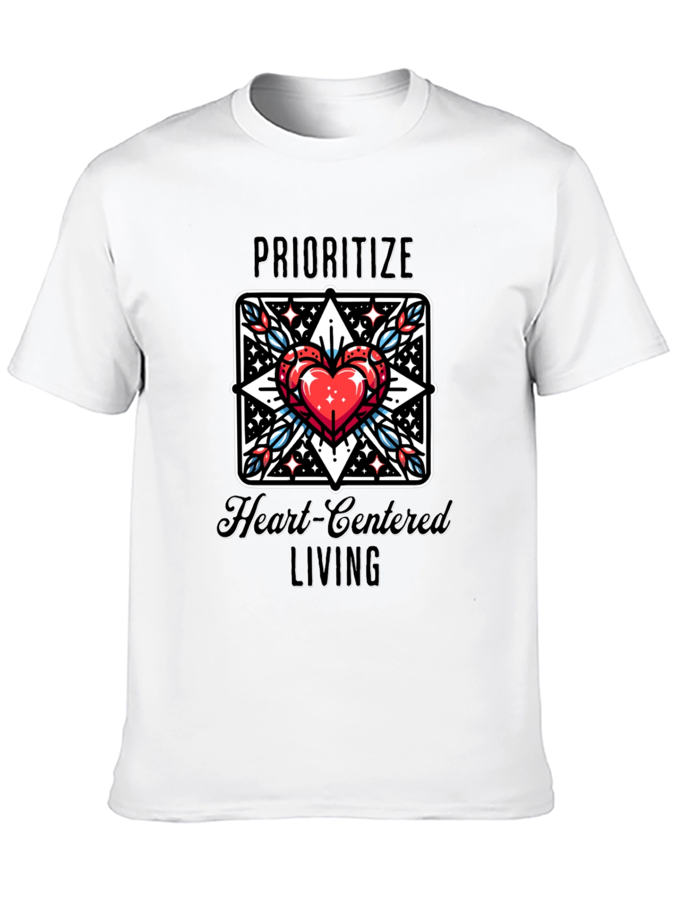 Heart-Centered Living Graphic Tee
