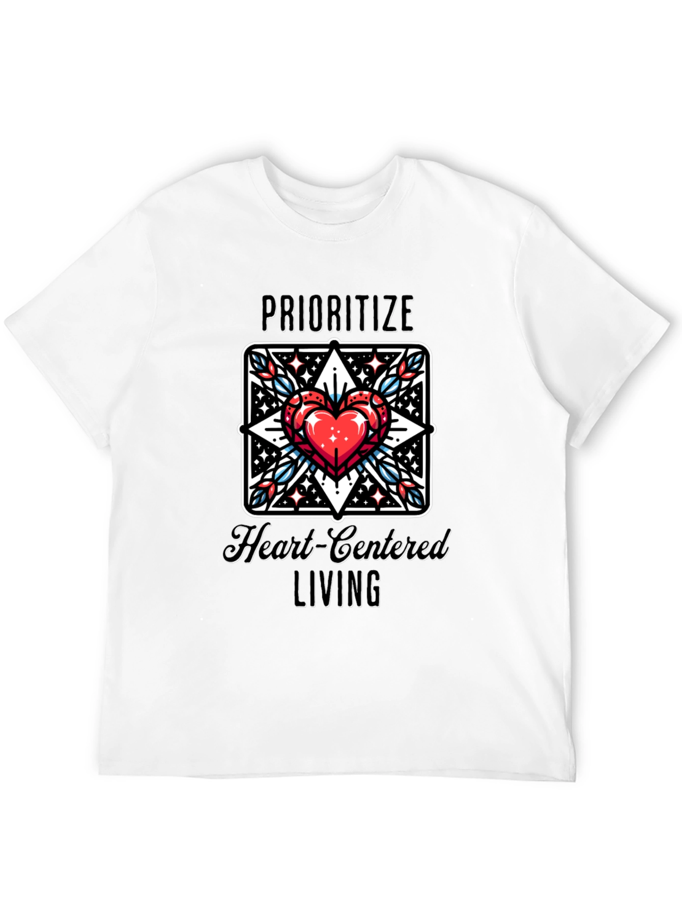Heart-Centered Living Graphic Tee