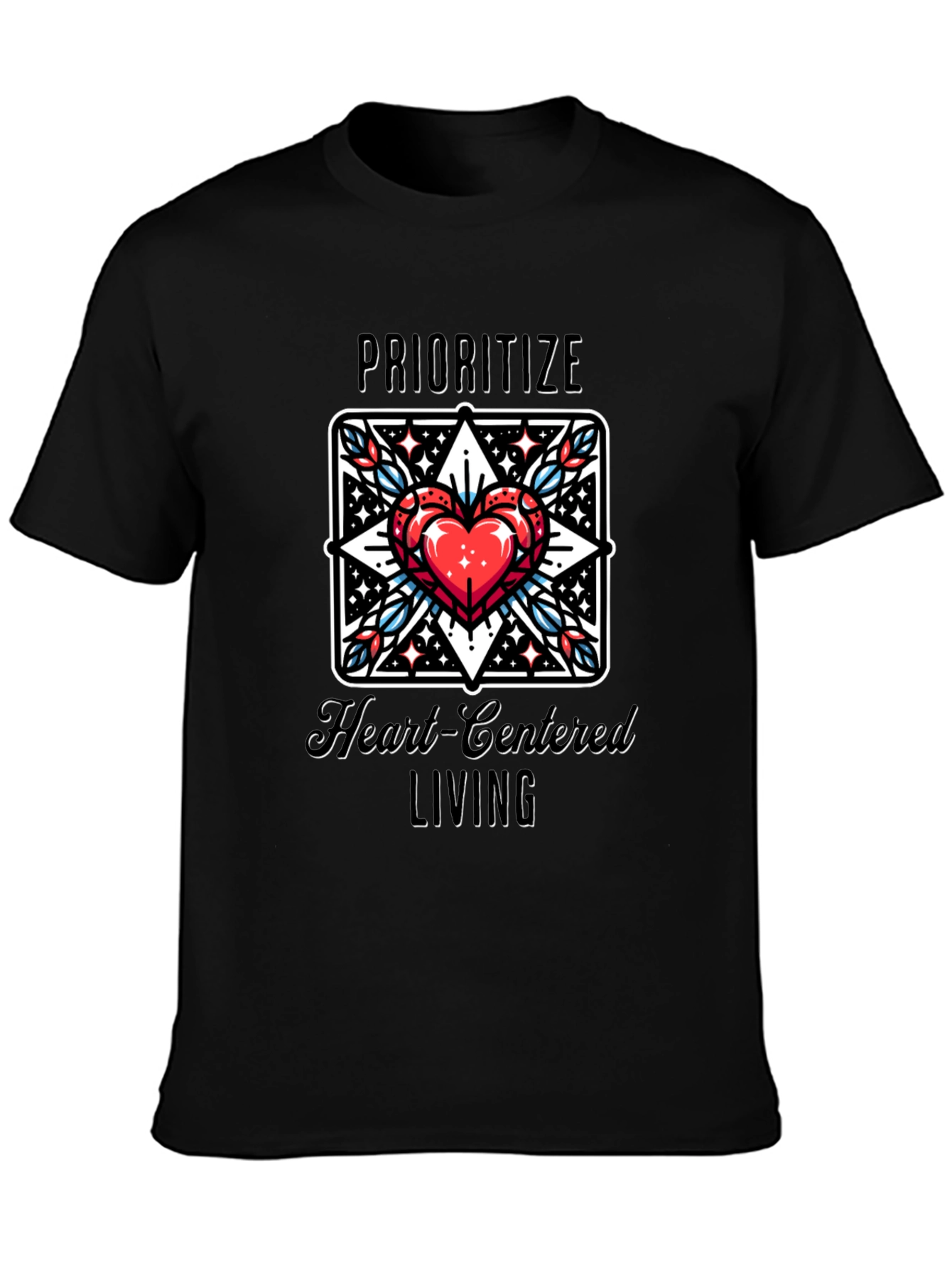 Heart-Centered Living Graphic Tee