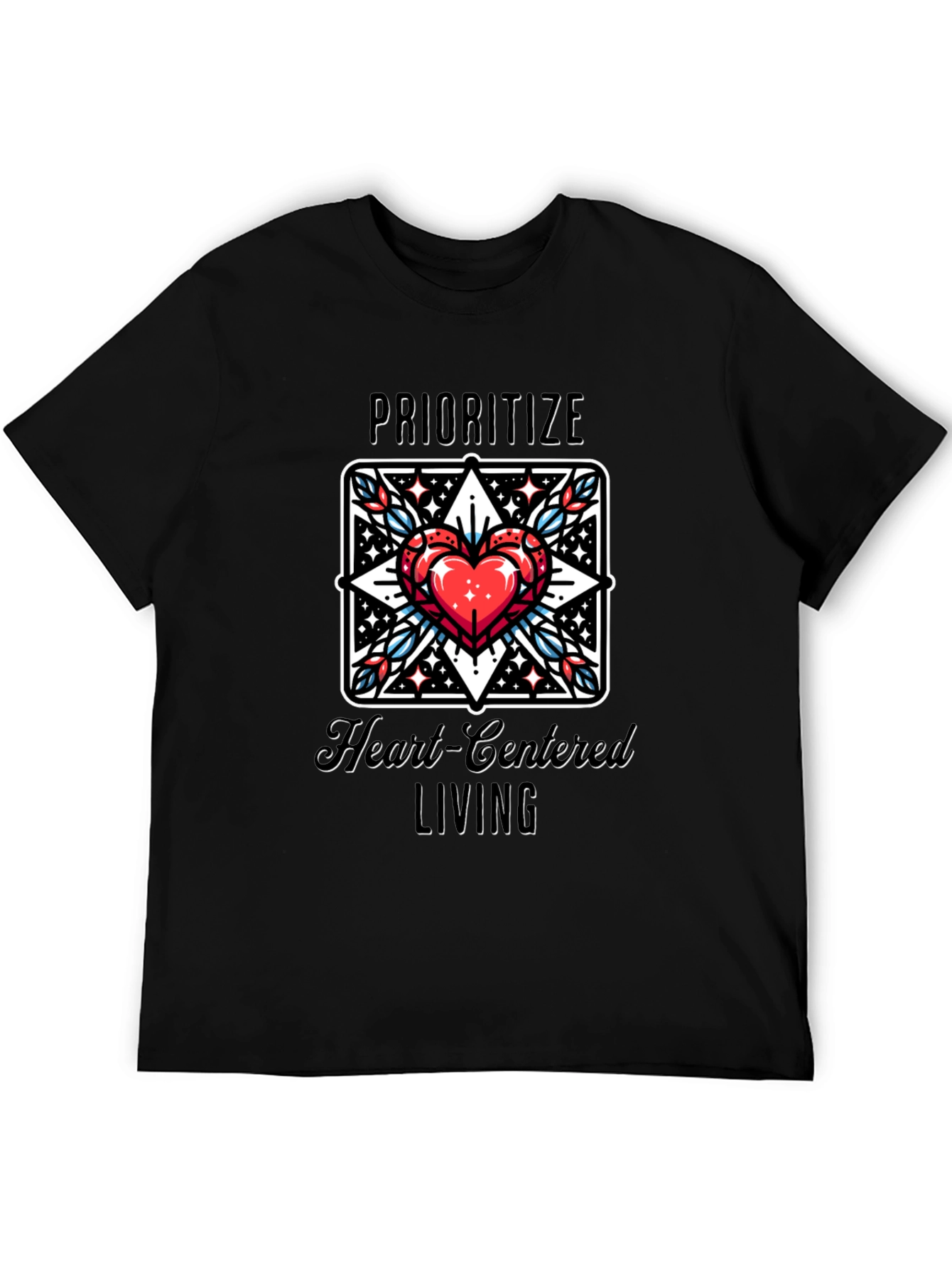 Heart-Centered Living Graphic Tee