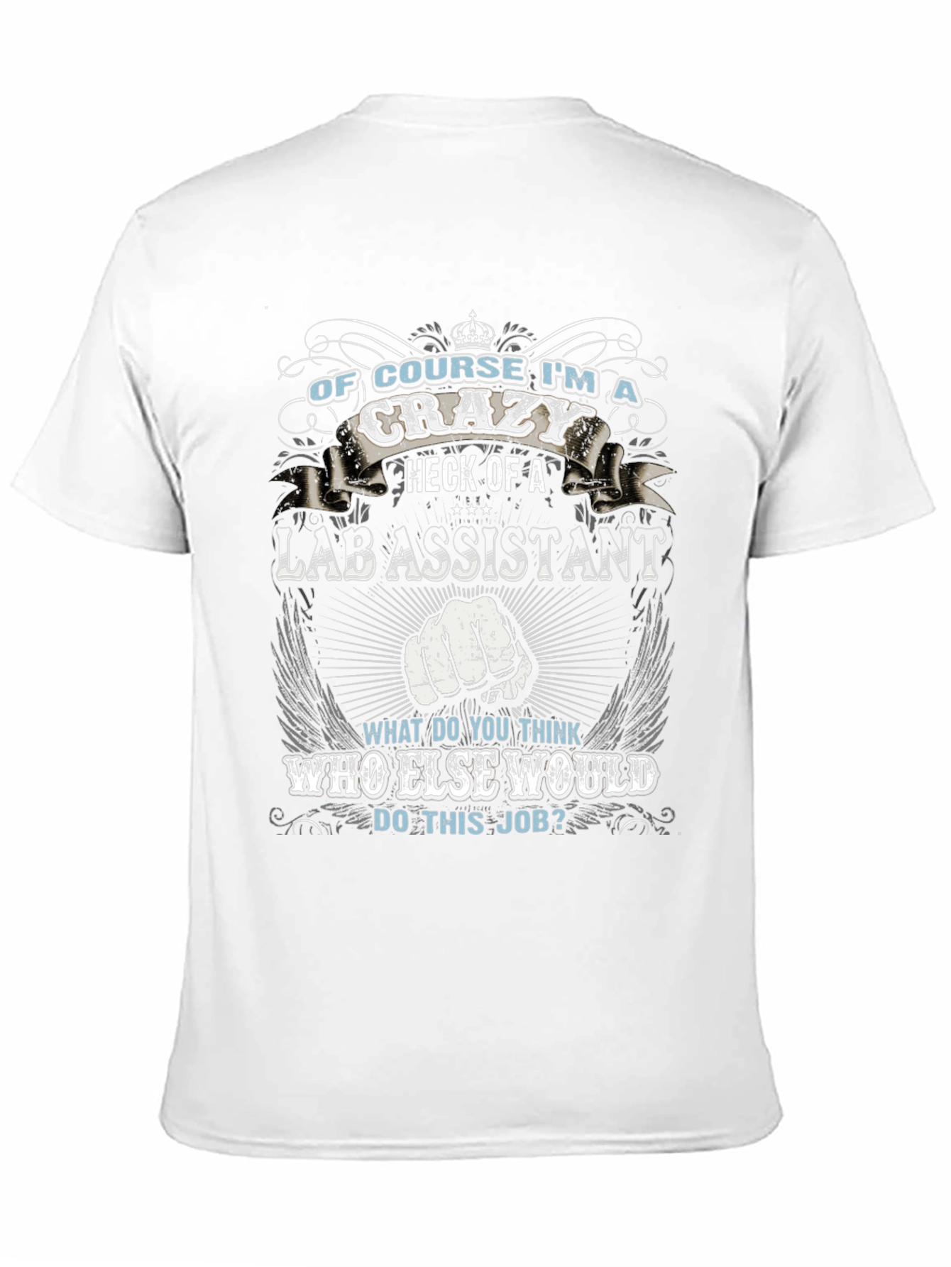 Crazy Lab Assistant Novelty T-Shirt