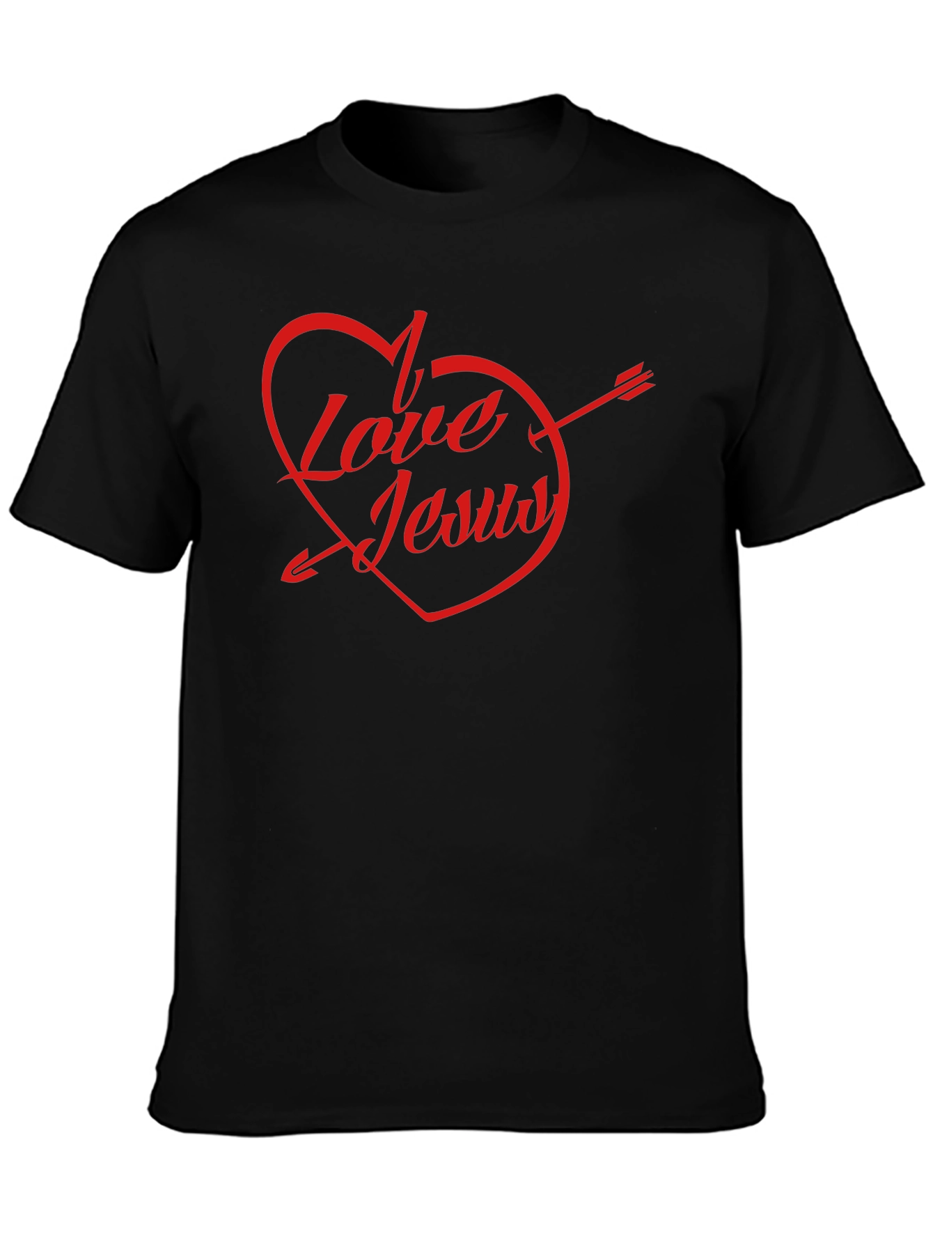I Love Jesus Heart Arrow T-Shirt