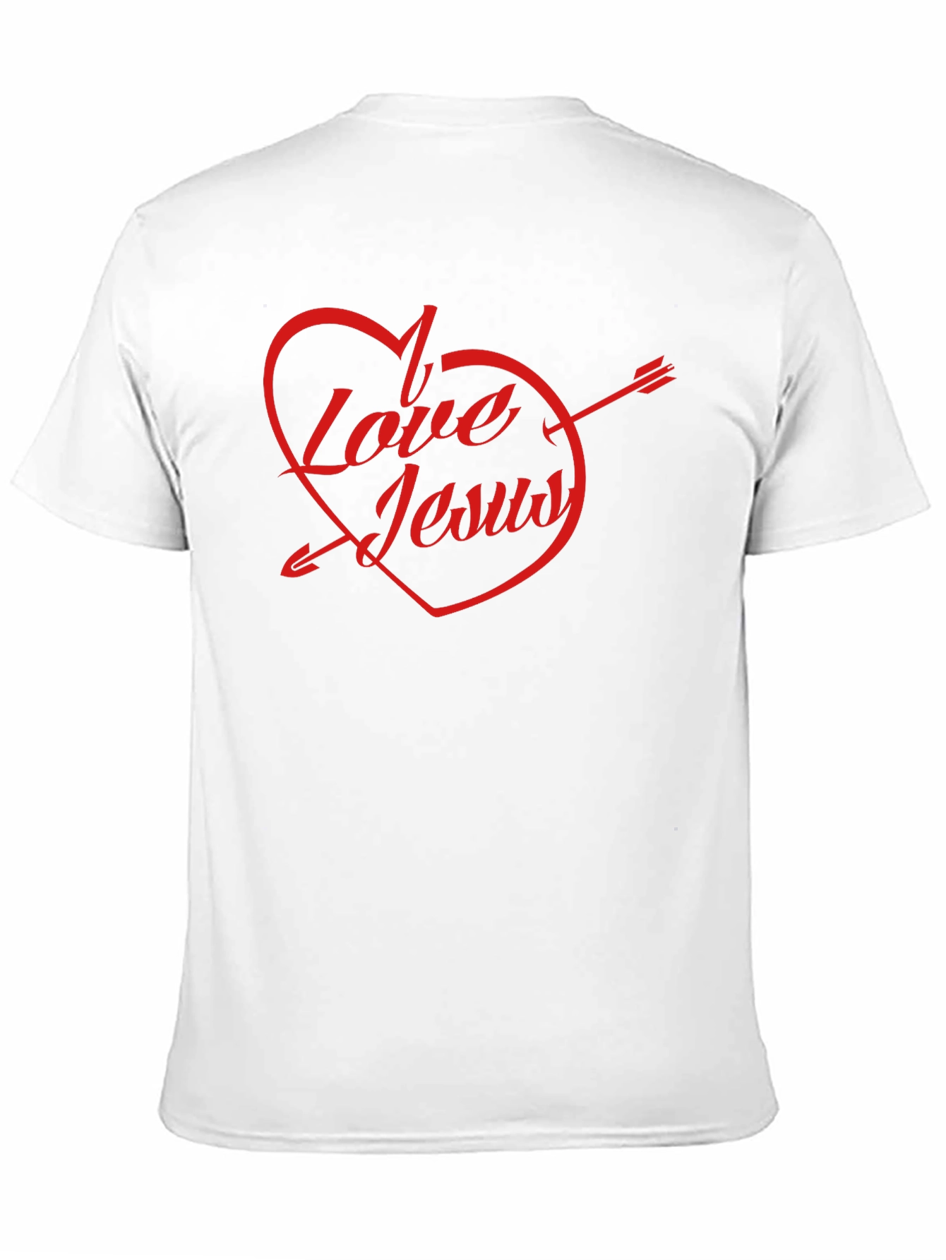 I Love Jesus Heart Arrow T-Shirt
