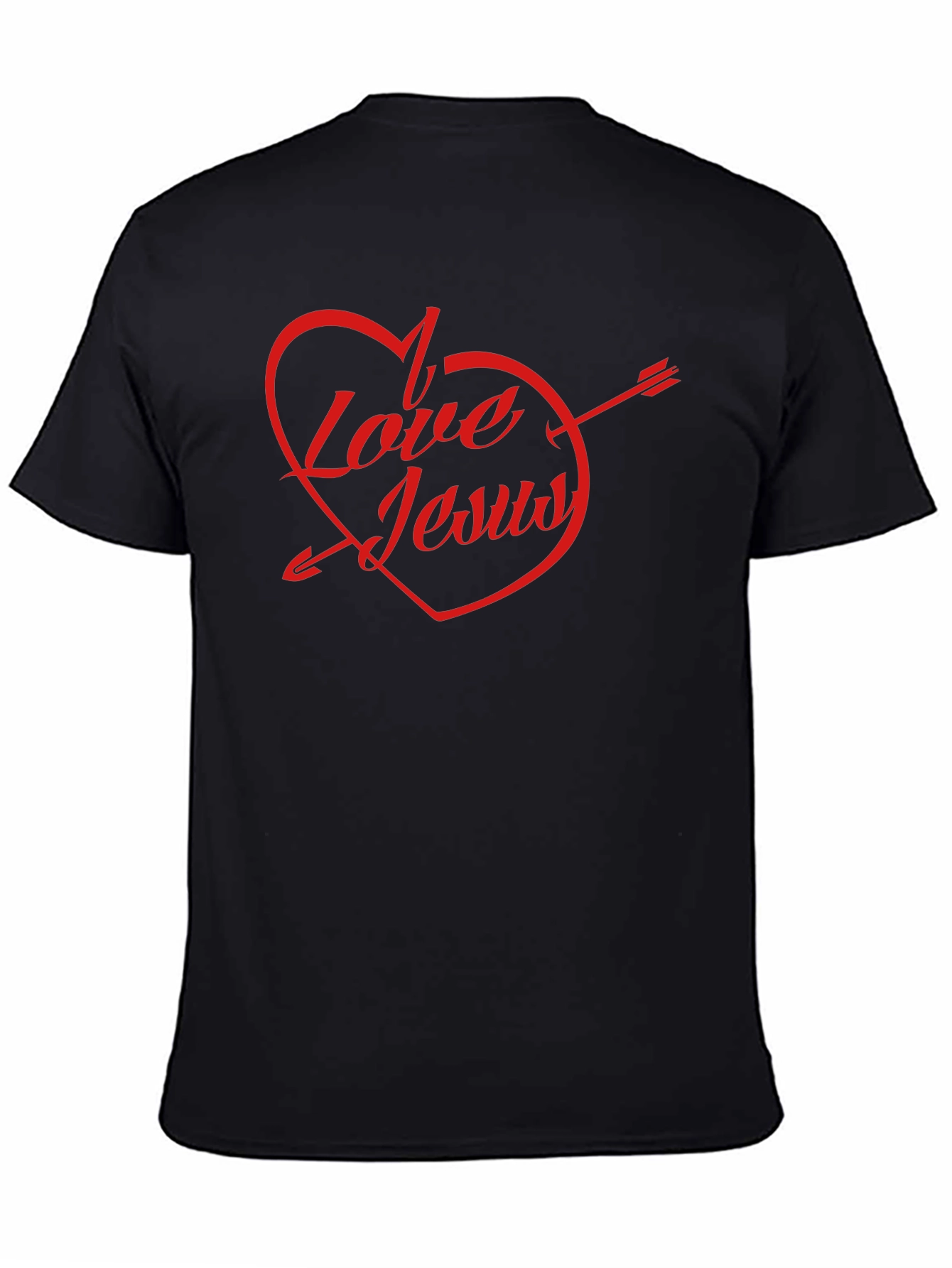 I Love Jesus Heart Arrow T-Shirt