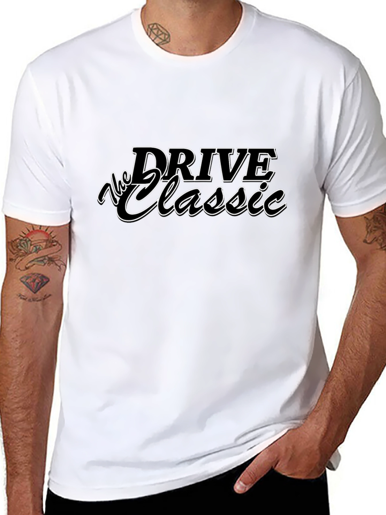 The Drive Classic Black Graphic T-Shirt